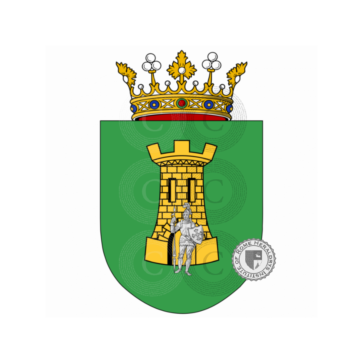 Wappen der Familied'Avino, Aviño