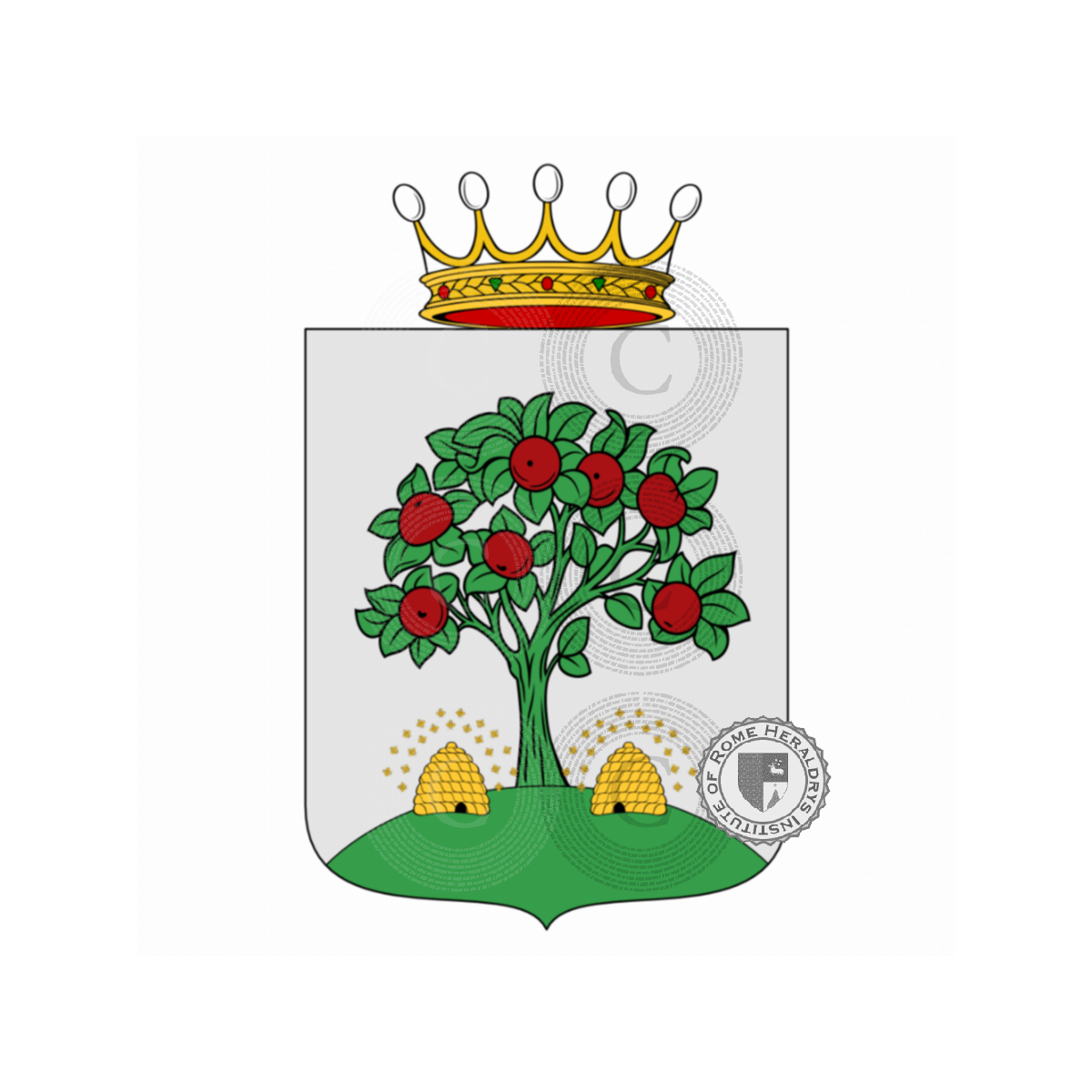 Escudo de la familiaMelis, Melis