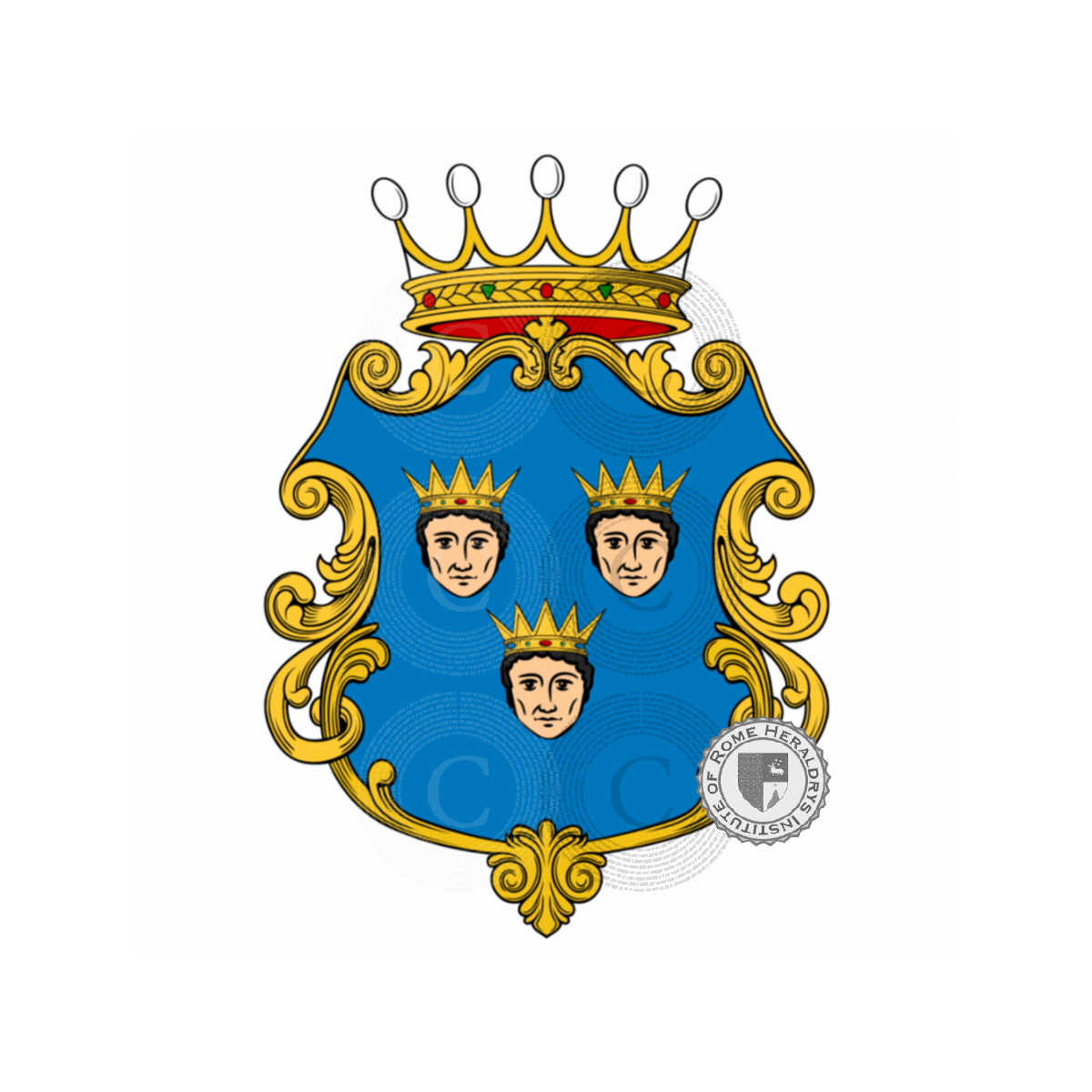 Escudo de la familiaColosimo, Colosia,Colosimi,Colosio
