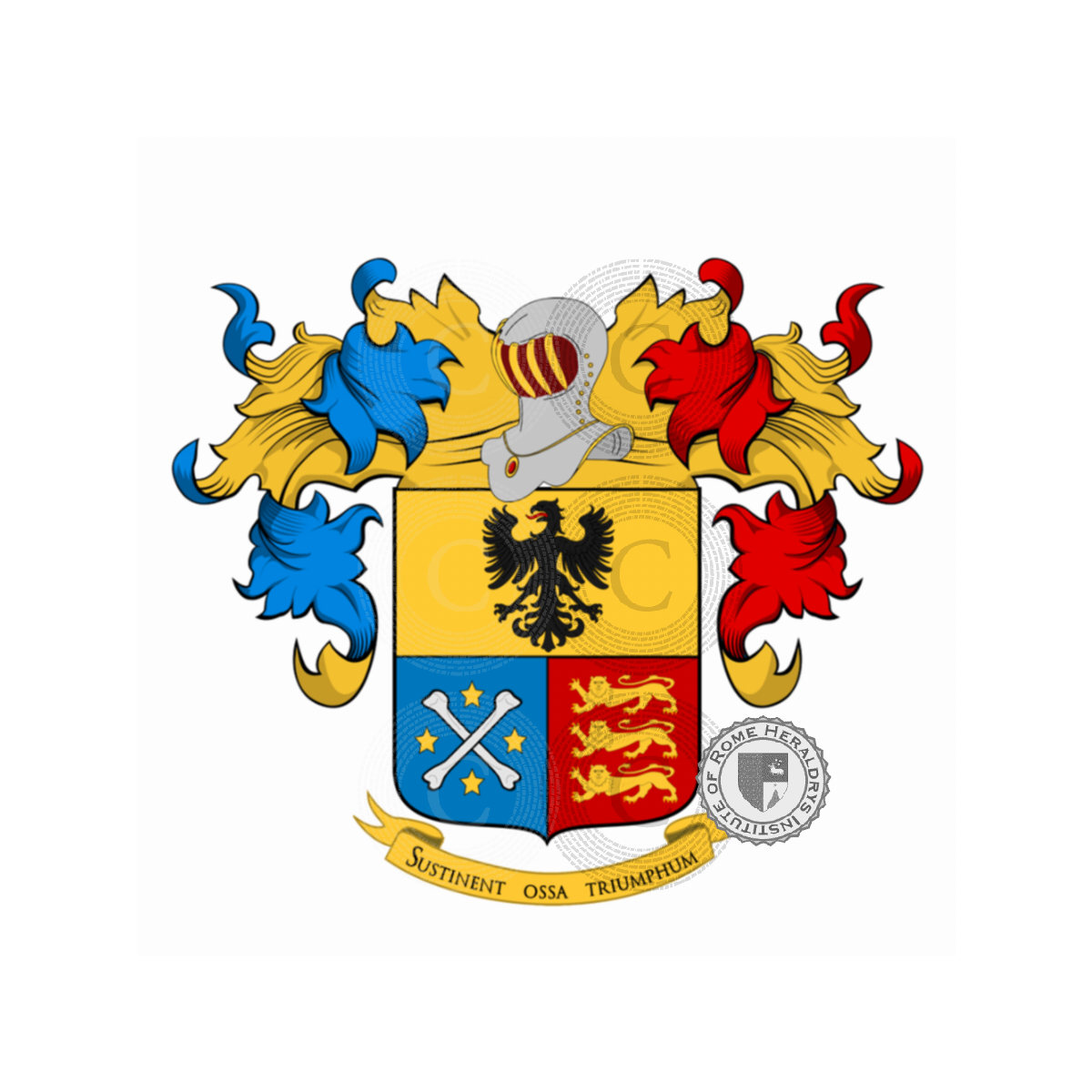 Coat of arms of familyLossetti Mandelli