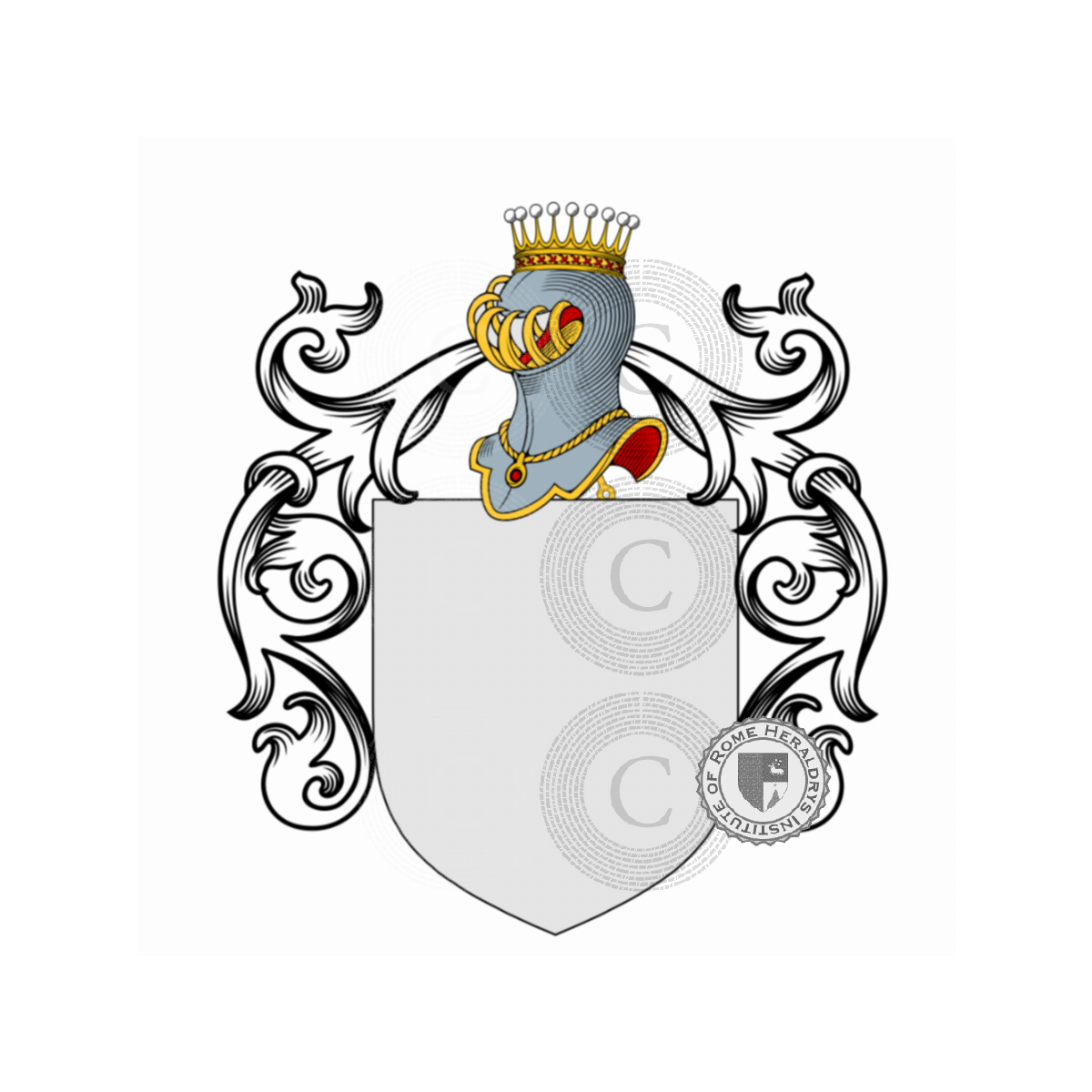 Escudo de la familiaLozzo, Conti di Lozzo,Lozo,Lozzi,Maltraversi