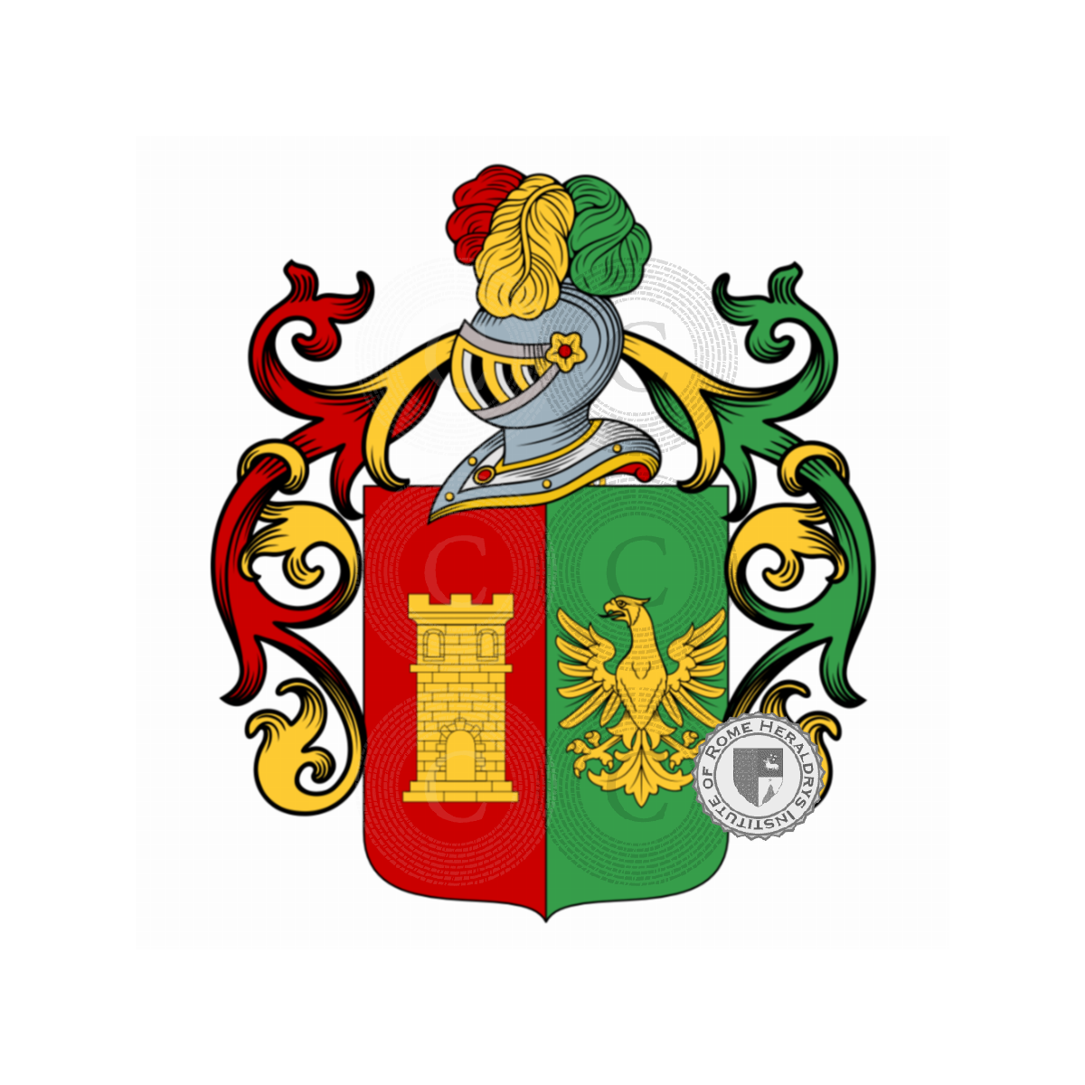 Wappen der FamiliePuopolo, Popolo,Populi,Puopoli