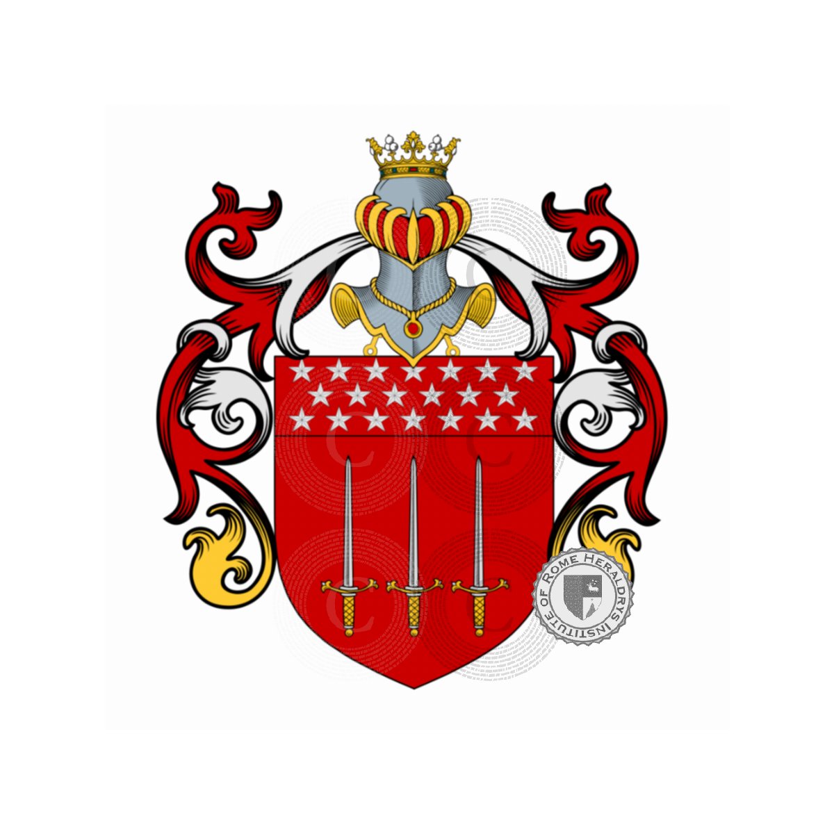 Escudo de la familiaClarke, Clarke of Dunham,Clarke of Rupertswood