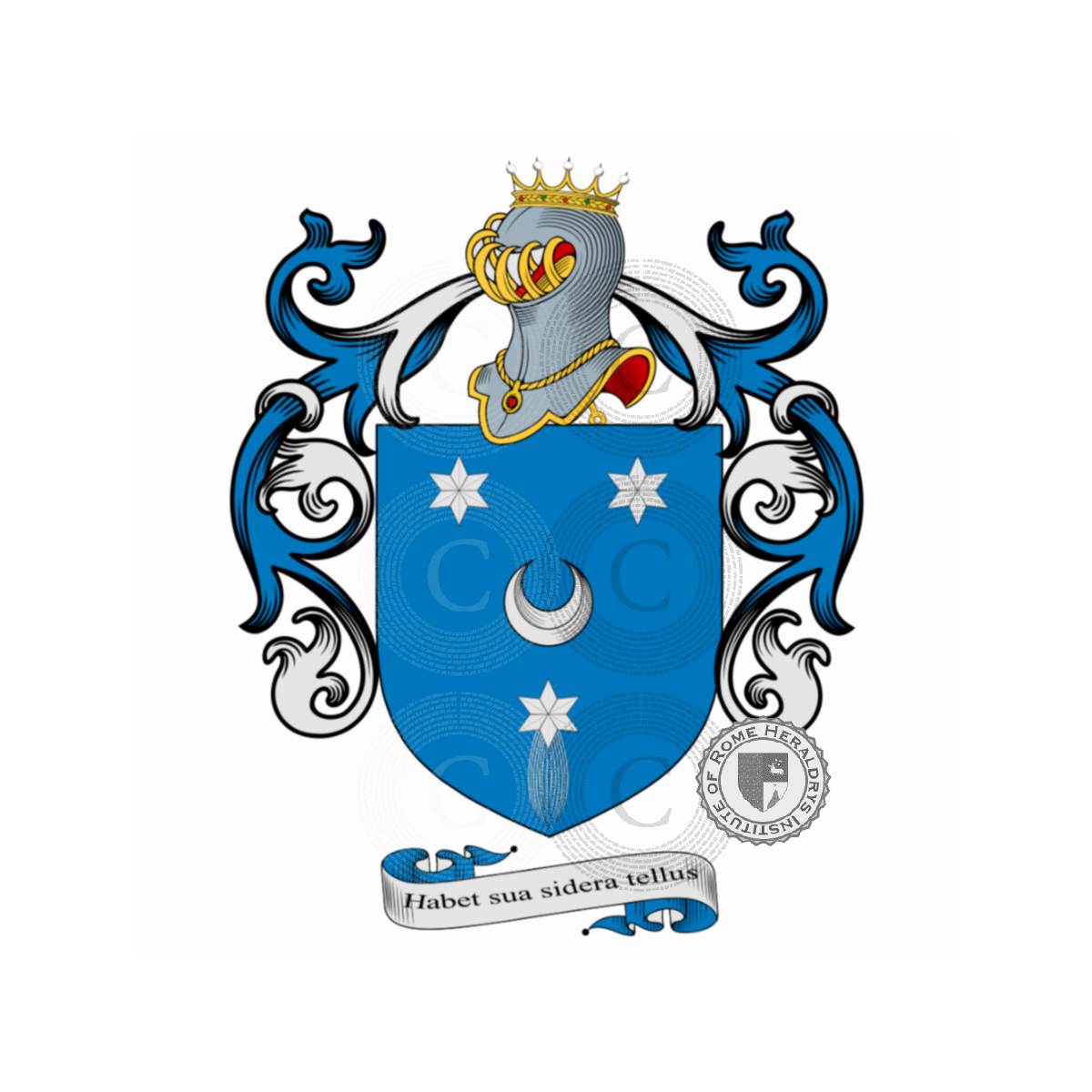 Coat of arms of familyTuccimei, Mego