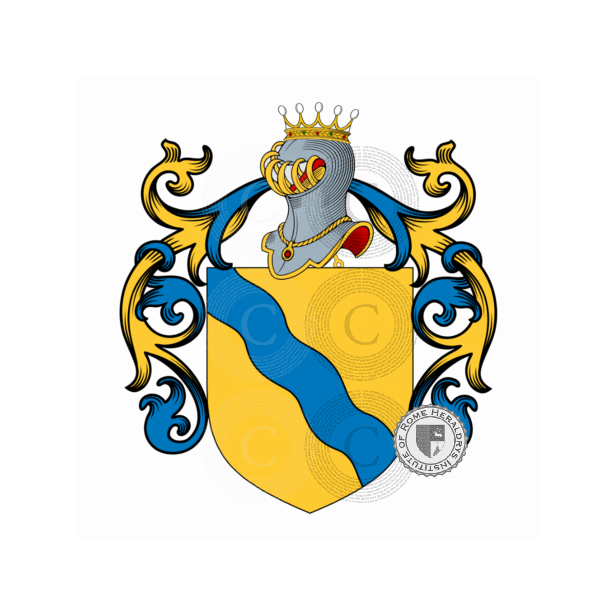 Escudo de la familiaNeri, Neri Badia,Neri delle Stelle,Neri Serneri,Neroni di Mino di Neri
