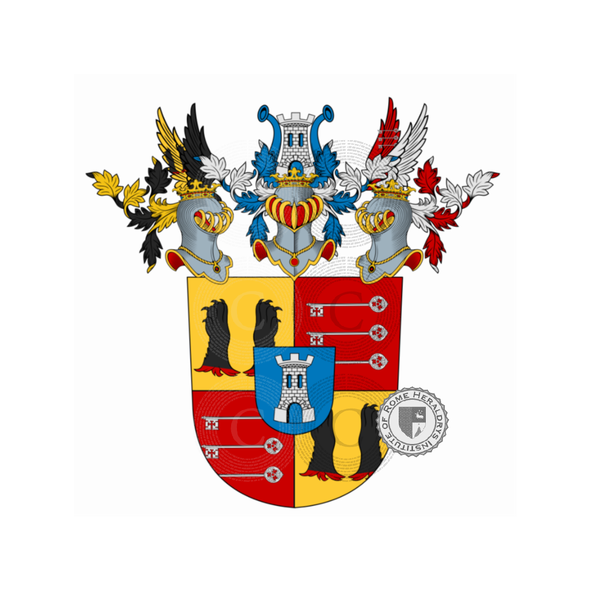 Wappen der FamiliePortner, Portner von Teurn