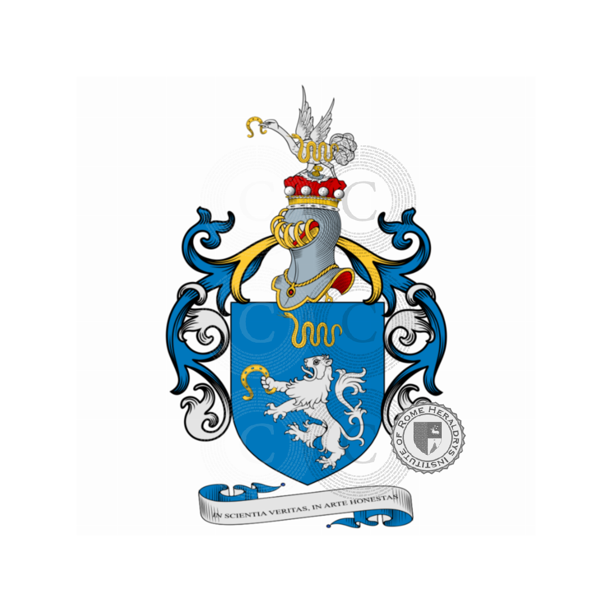Wappen der FamilieWells, Knox,Wels