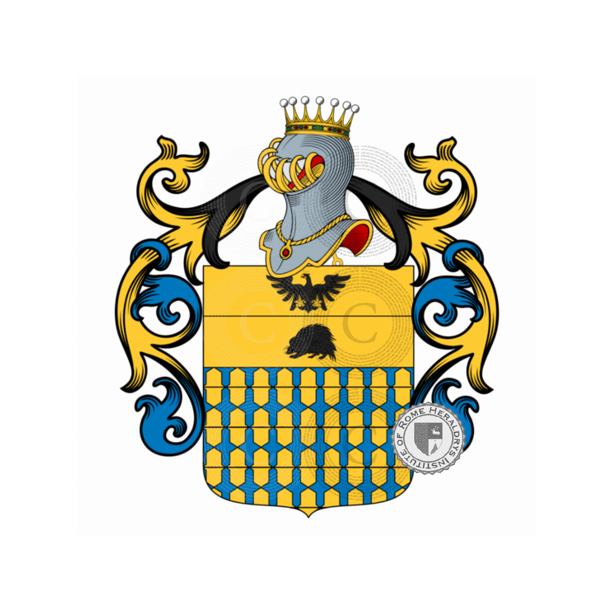 Coat of arms of familyRiccioli
