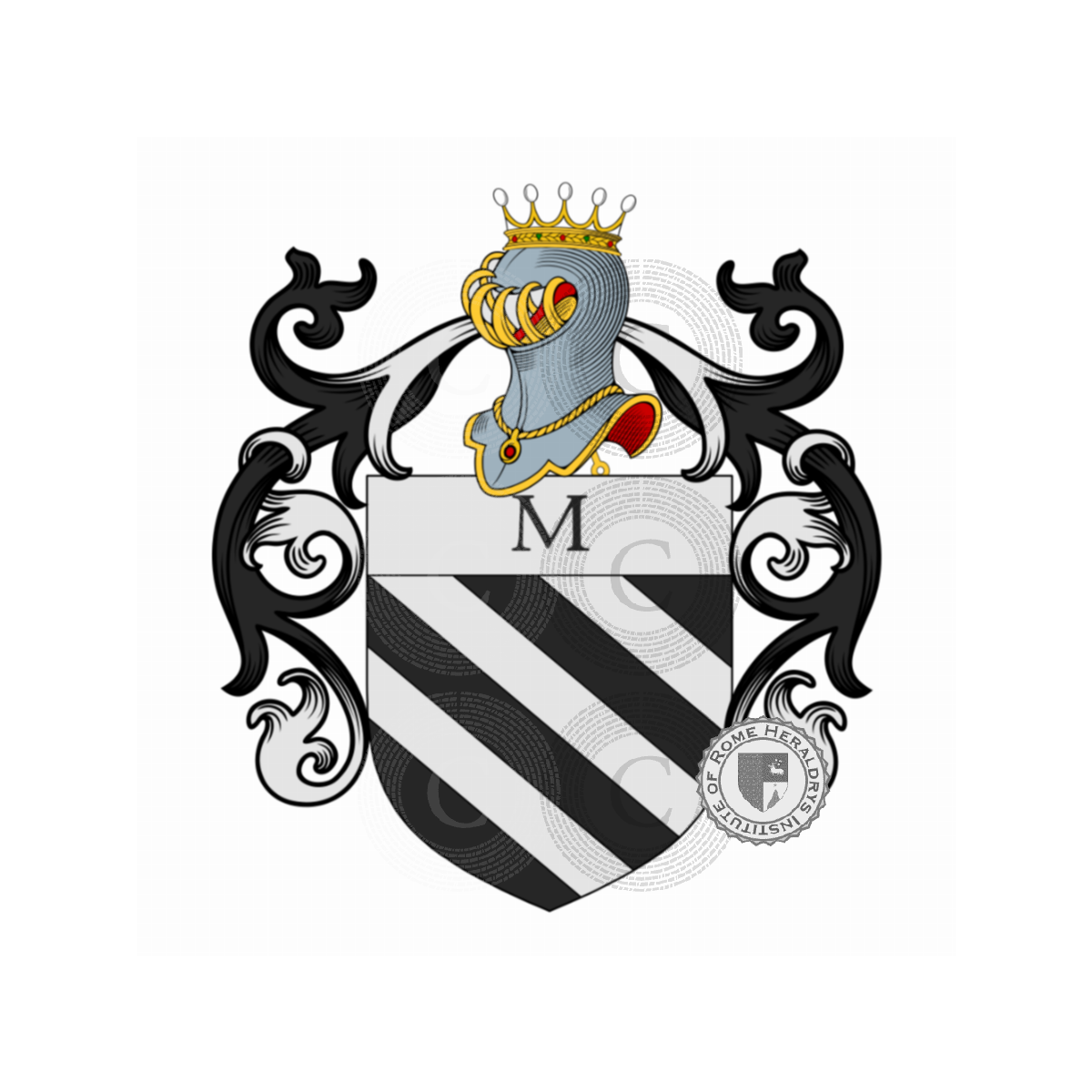 Escudo de la familiaMarchesi, Marchesi da Cortona,Marchesi de taddei