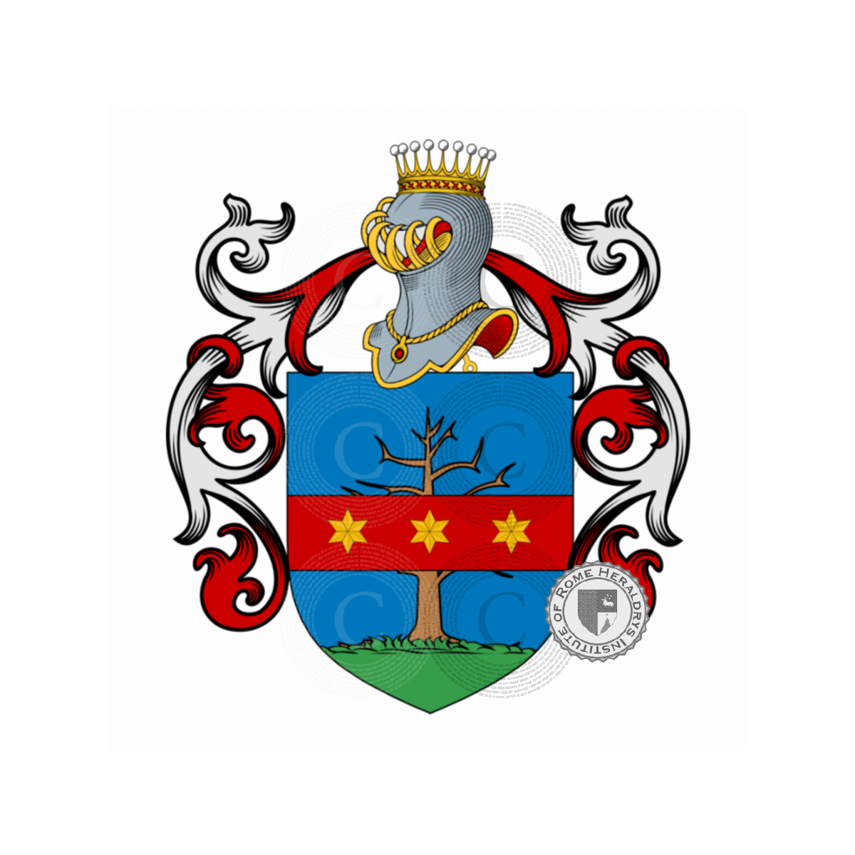 Wappen der FamilieCavazza, Menabue