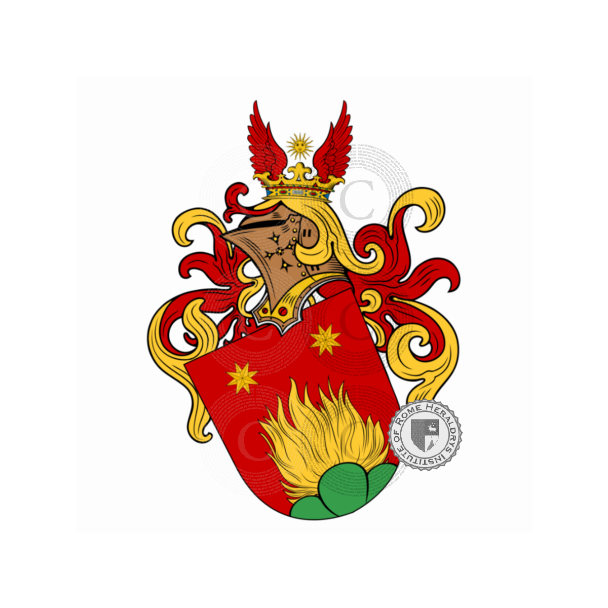 Coat of arms of familySchitter, Schirtler,Schittler