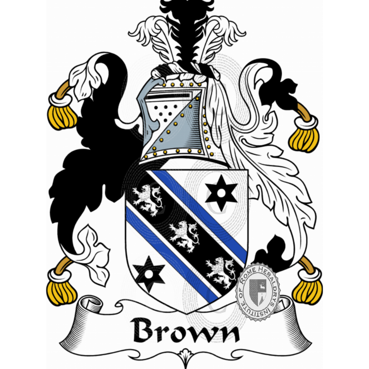 Coat of arms of familyBrown