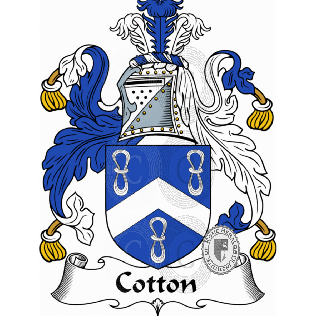 Coat of arms of familyCotton