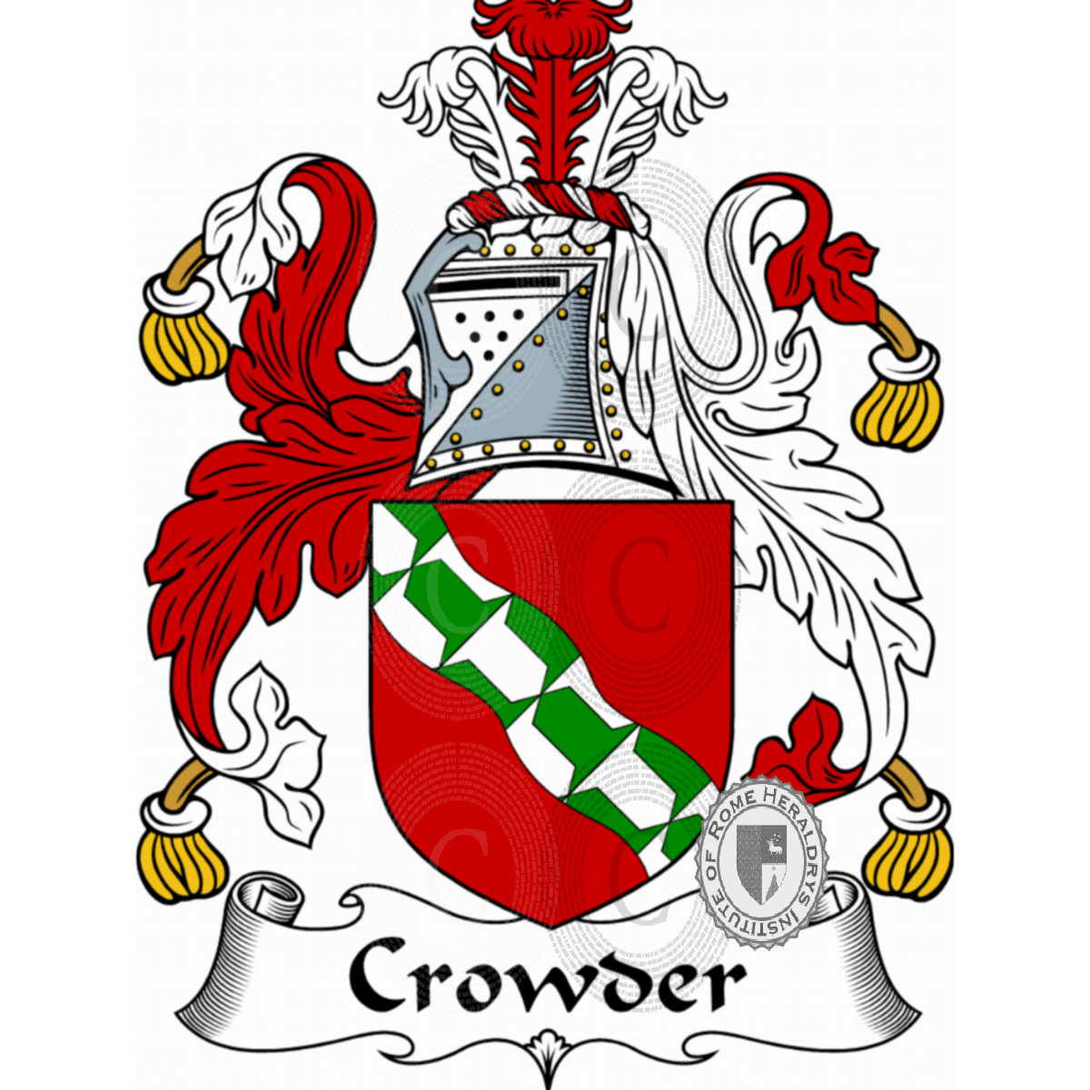 Escudo de la familiaCrowder