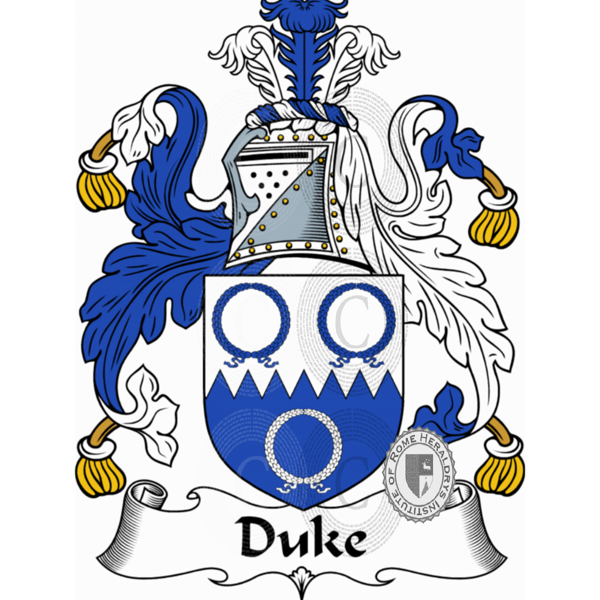 Coat of arms of familyDuke