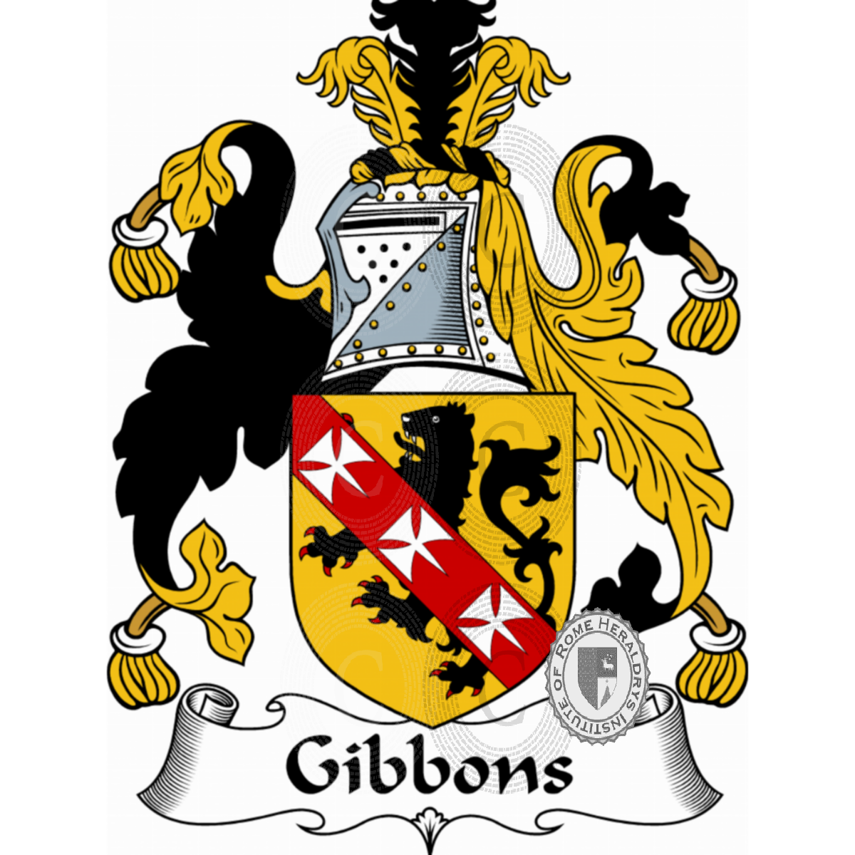 Escudo de la familiaGibbons