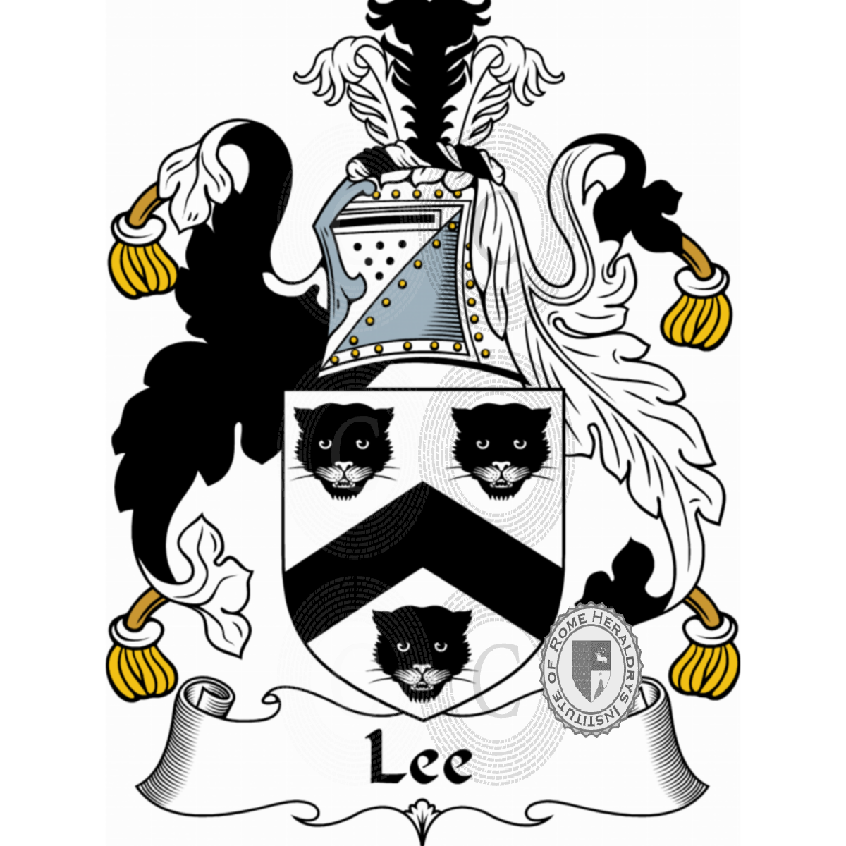Coat of arms of familyLee