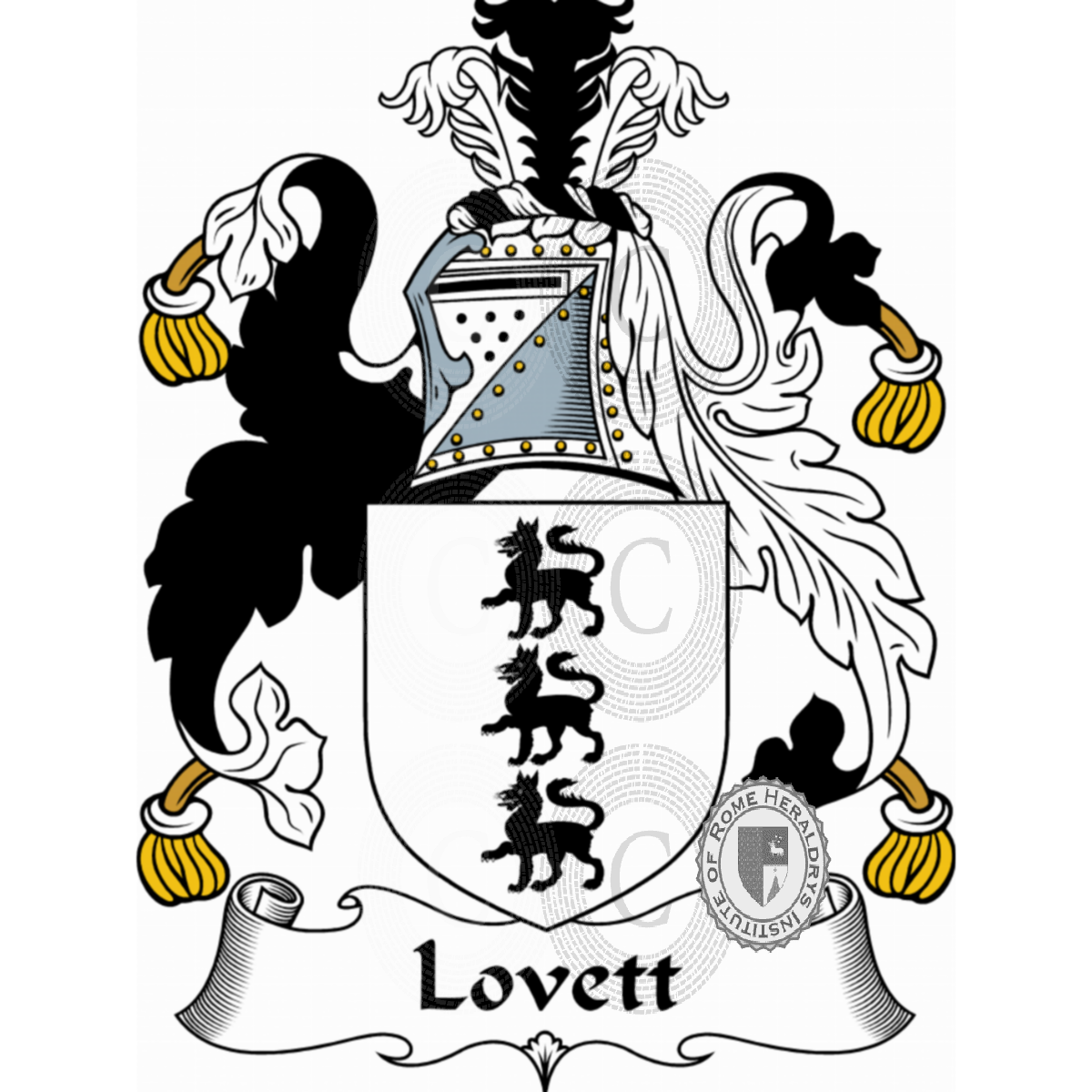 Coat of arms of familyLovet