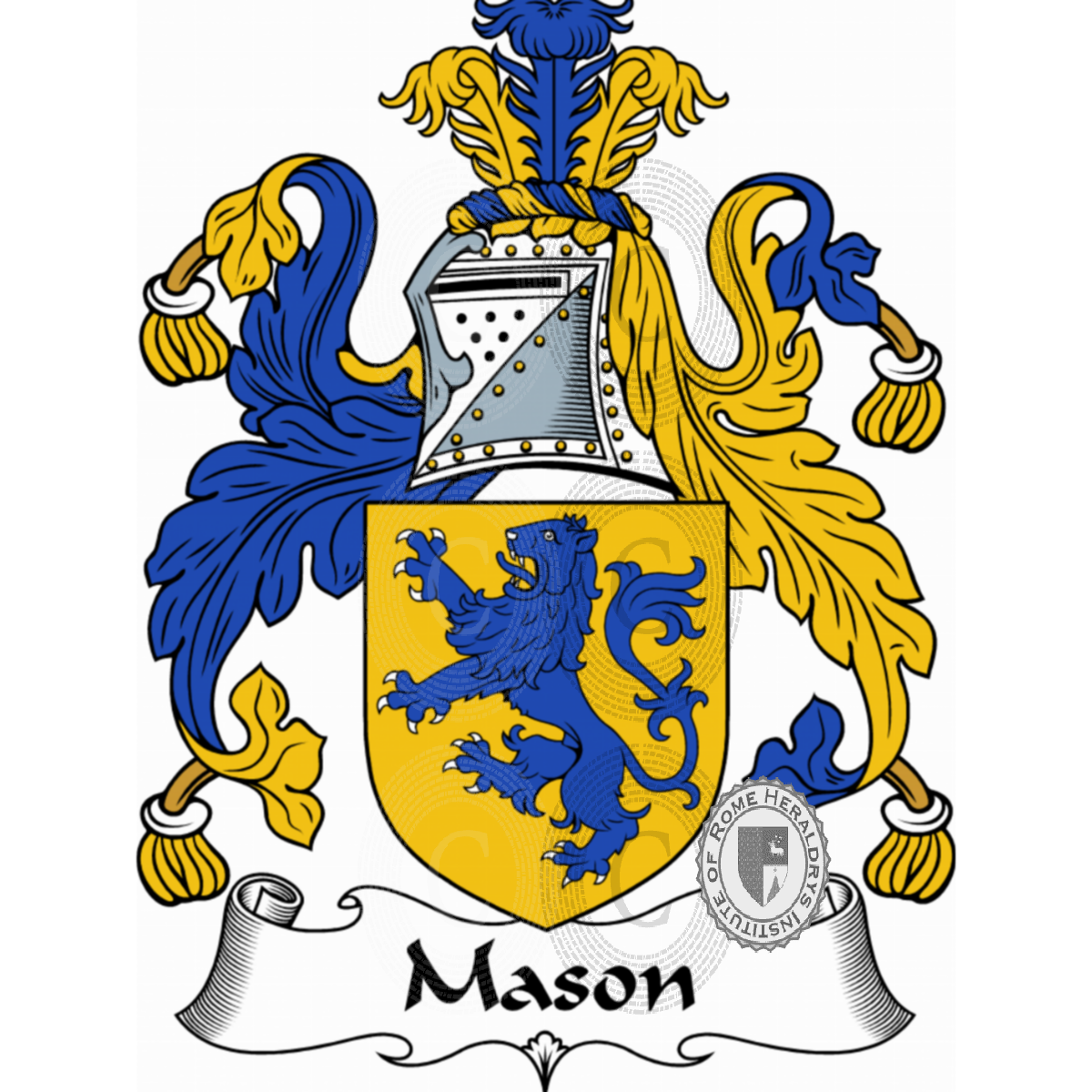 Coat of arms of familyMason