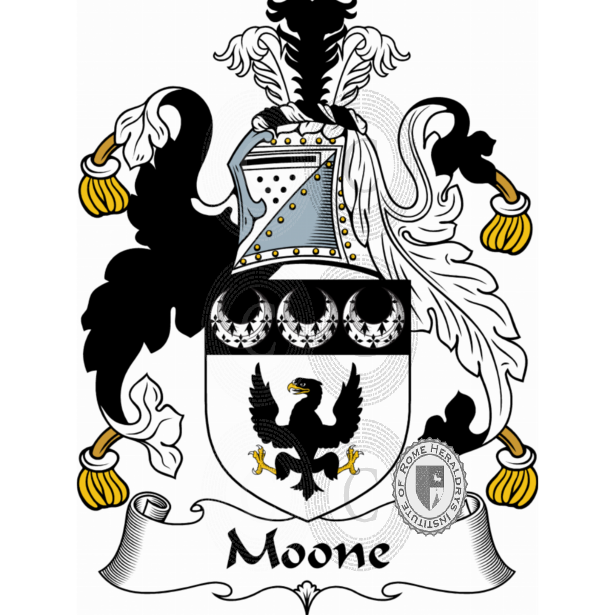 Coat of arms of familyMoone