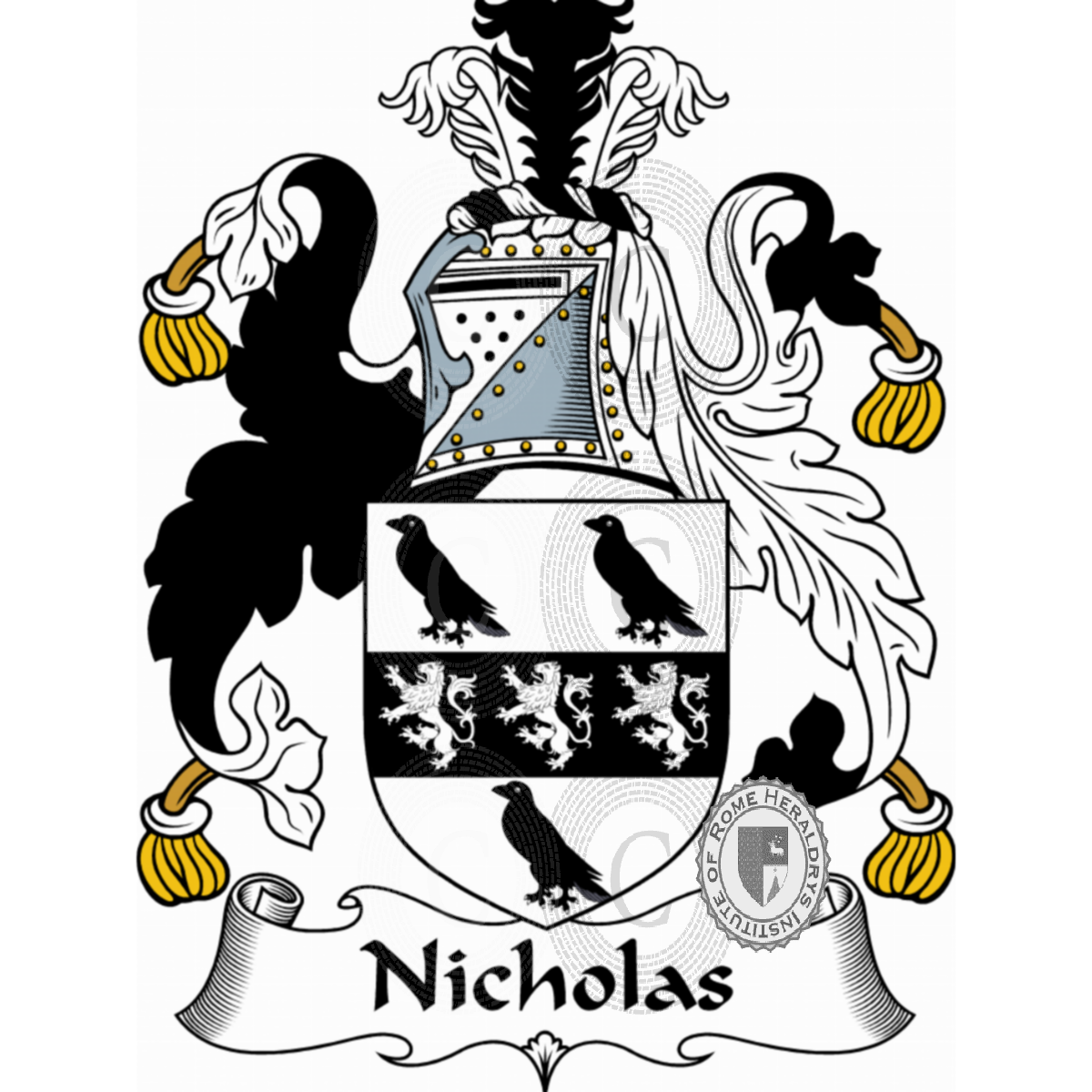Coat of arms of familyNicholas