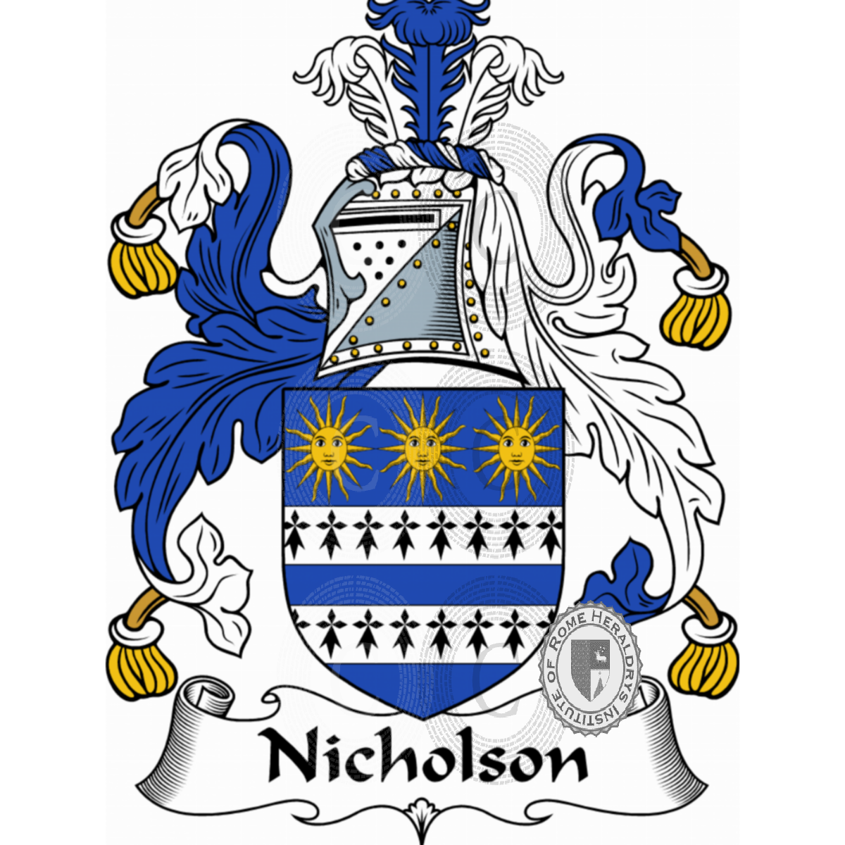 Coat of arms of familyNicholson