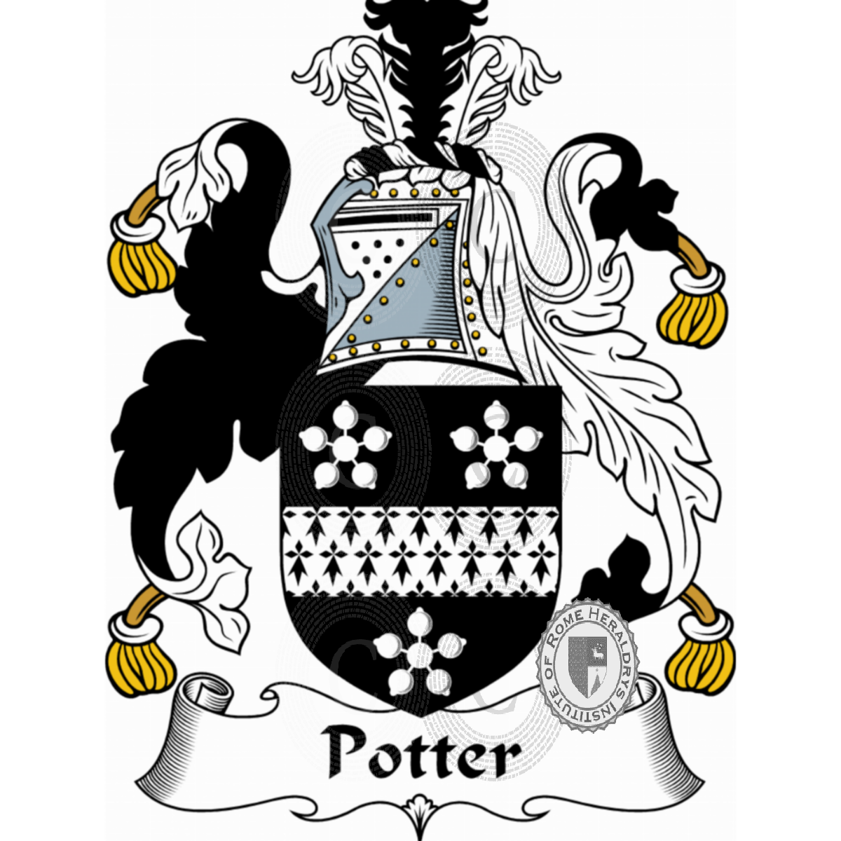 Coat of arms of familyPotter