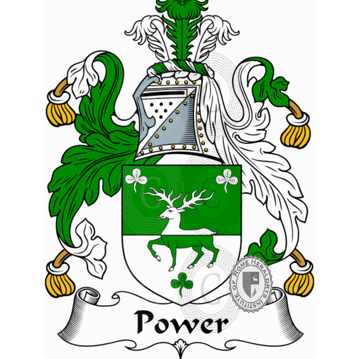 Wappen der FamiliePower