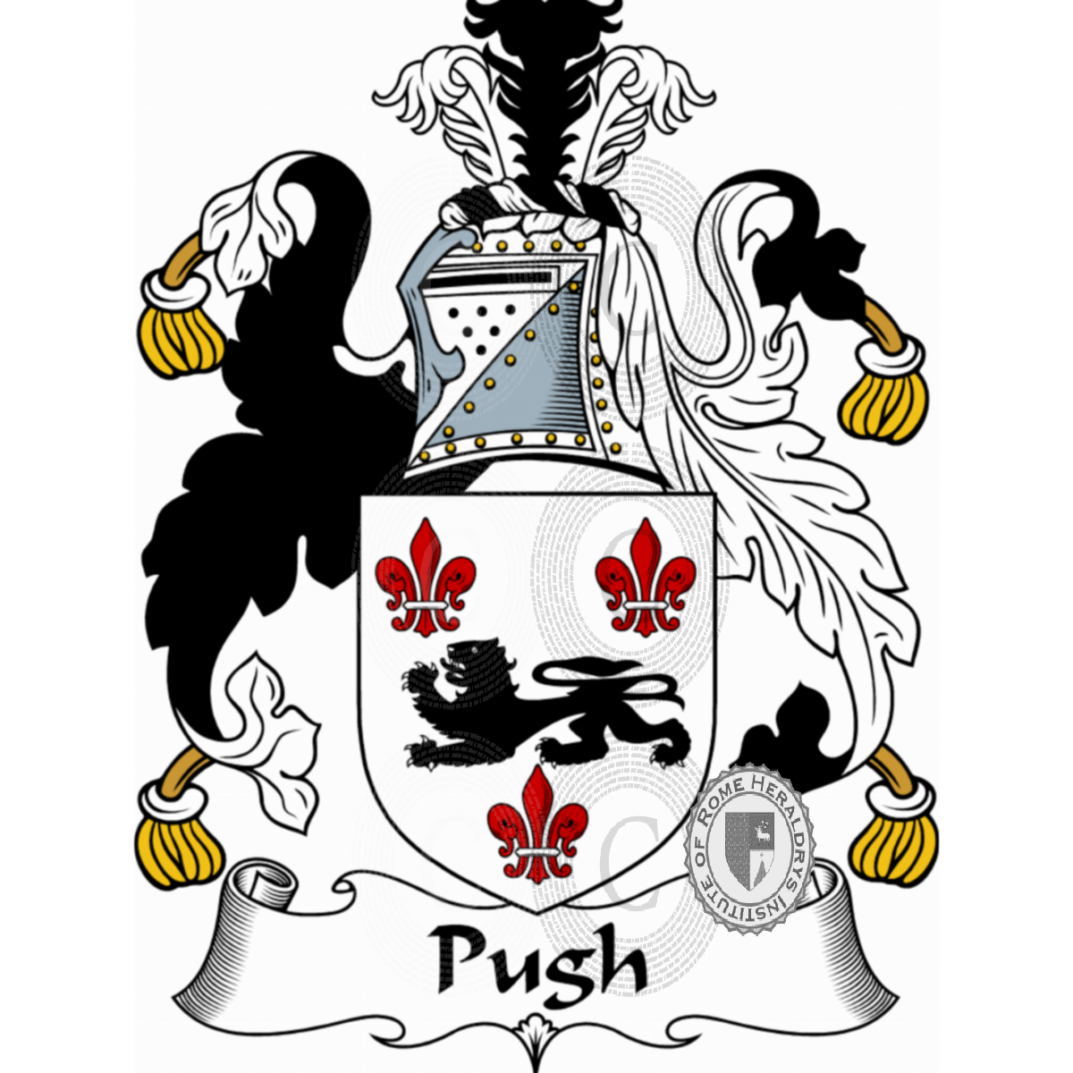 Wappen der FamiliePugh