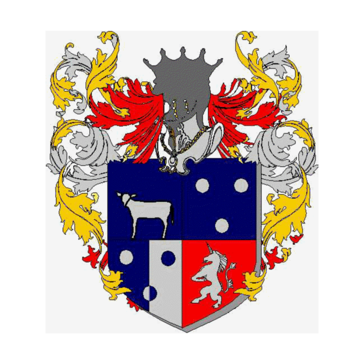 Escudo de la familiaMartini di Cigala o Martini di Ballaira