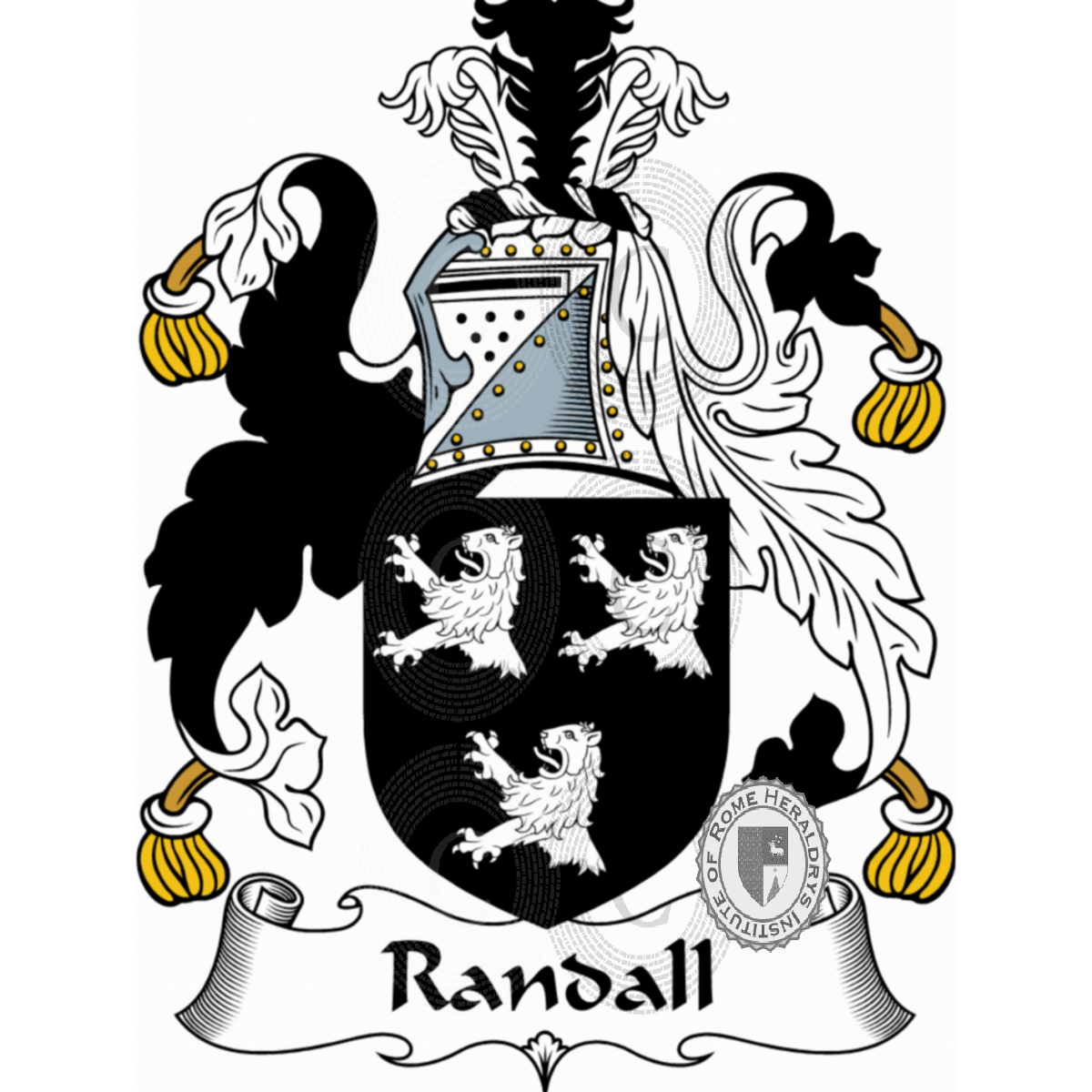 Escudo de la familiaRandall
