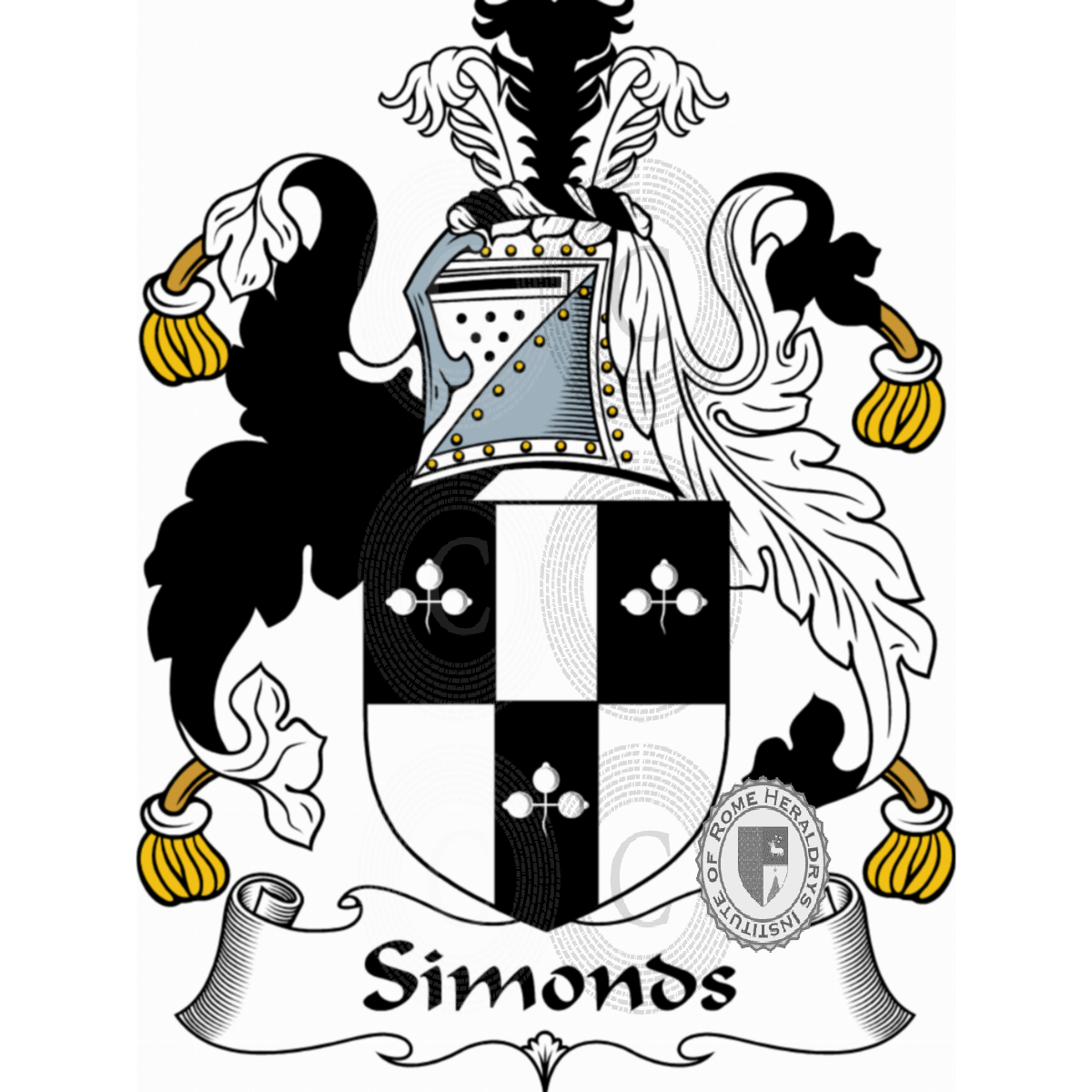 Wappen der FamilieSimonds