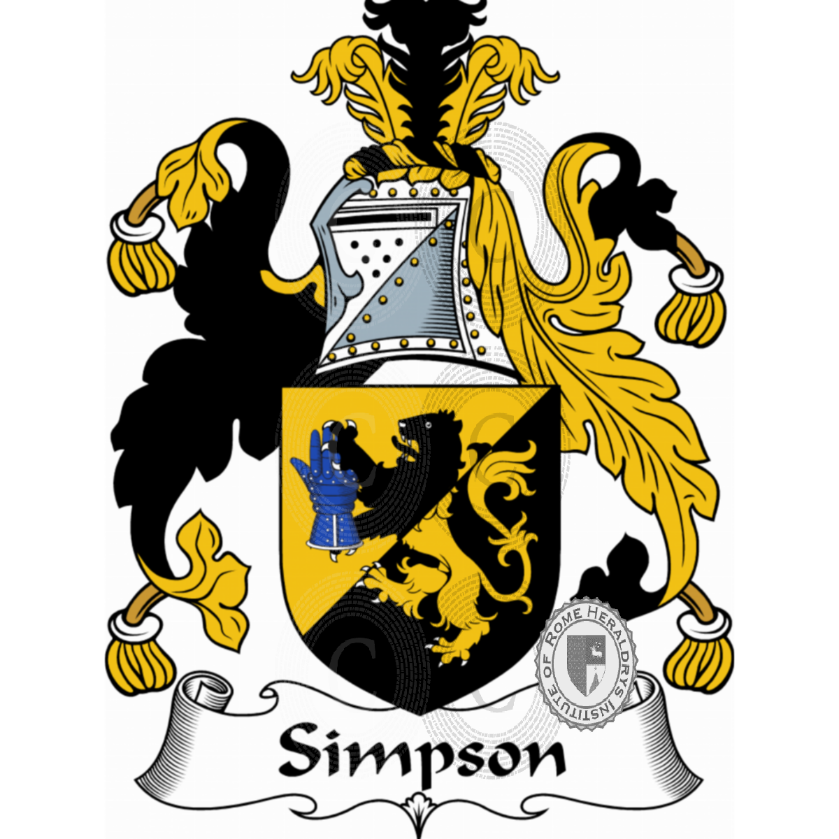 Coat of arms of familySimpson
