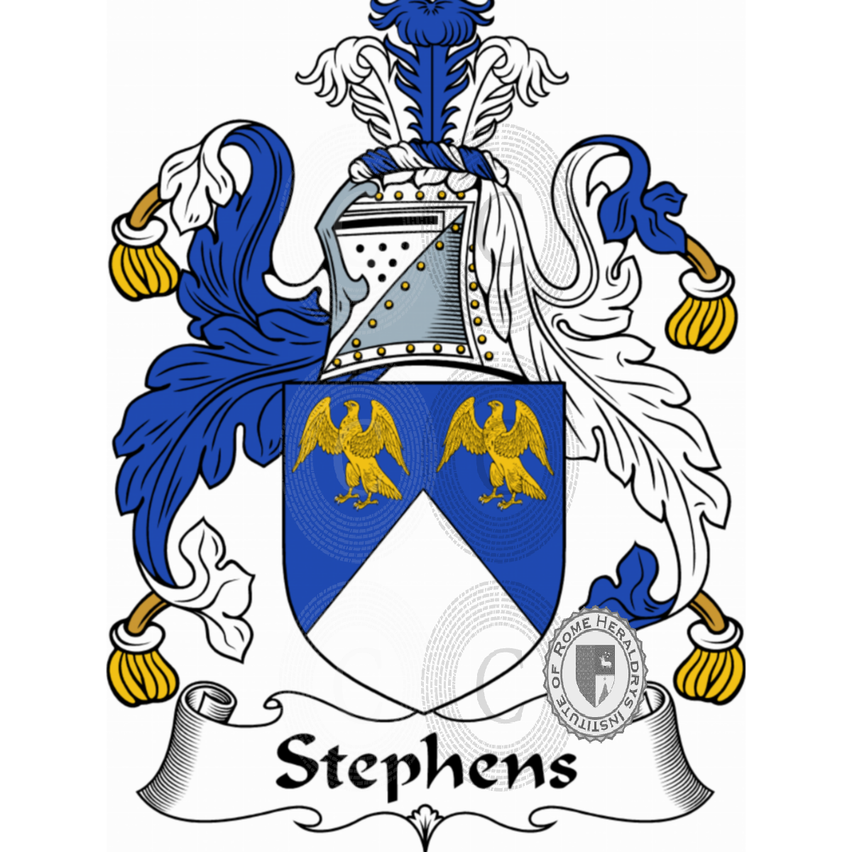 Escudo de la familiaStephens, Stephen