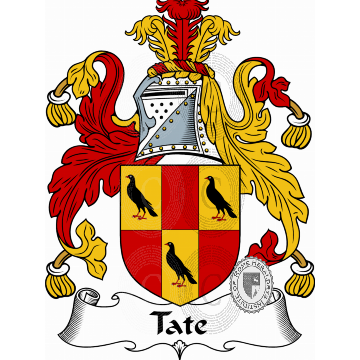 Coat of arms of familyTate