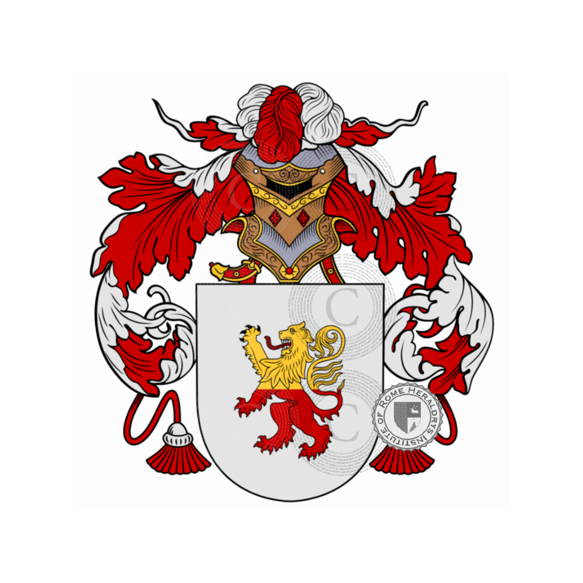 Escudo de la familiaQuadra, de la Quadra,della Quadra,Quadranti