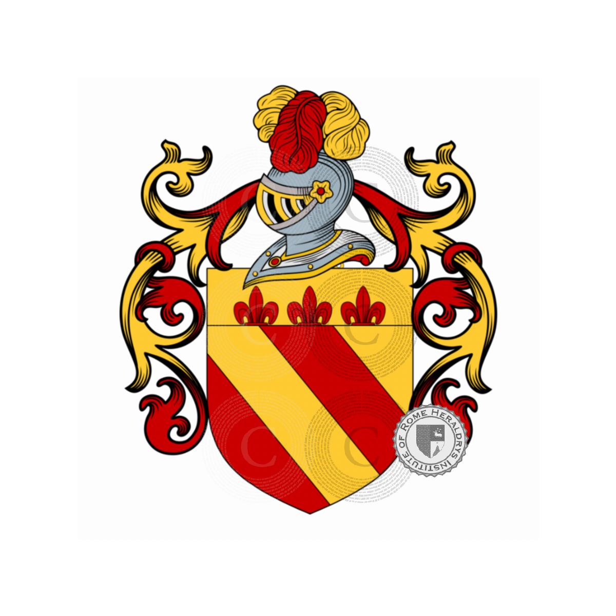 Coat of arms of familyQuadranti, della Quadra,Quadrio