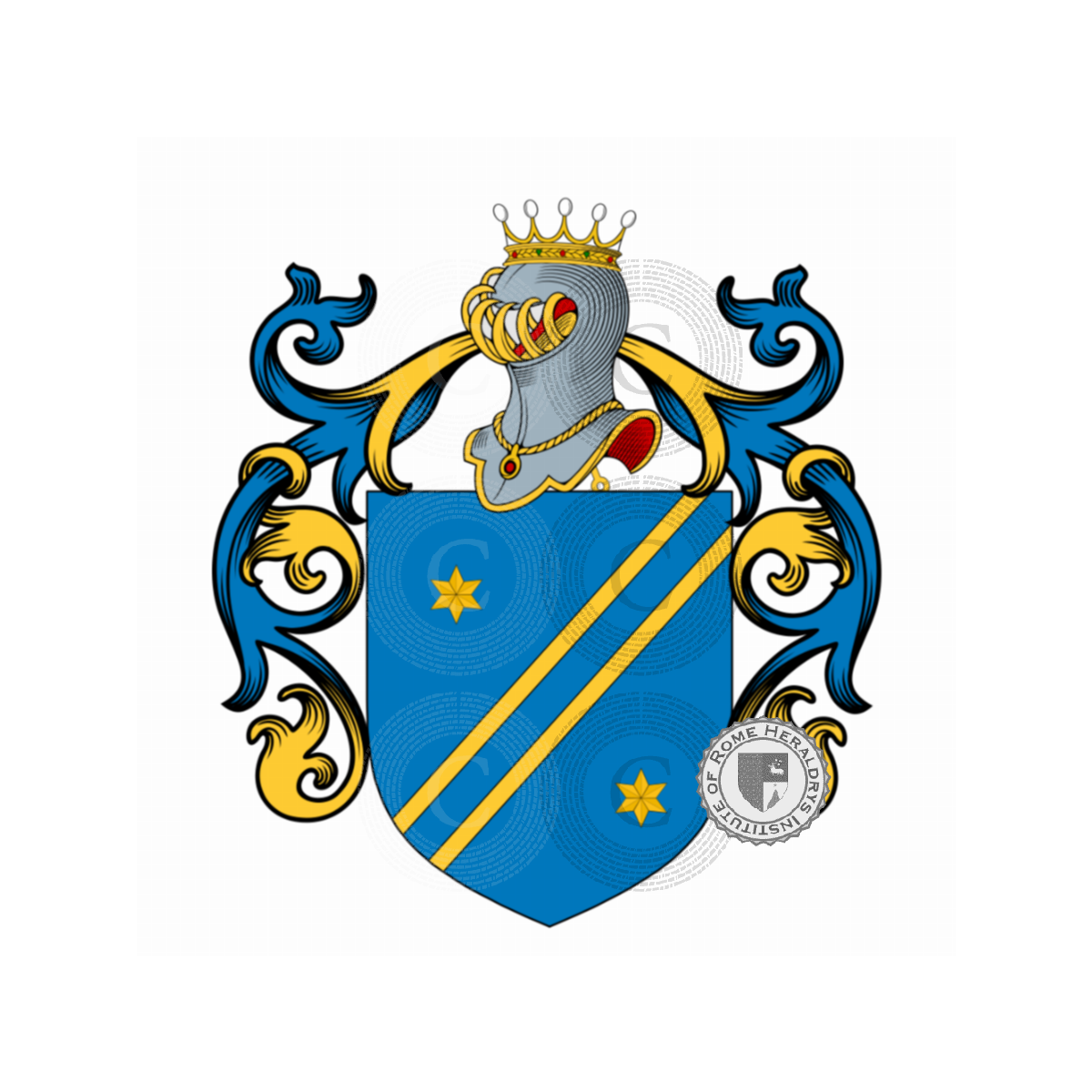 Coat of arms of familyBaldesi, Baldese,Baldesi Banchi,Bencini,di Baldese