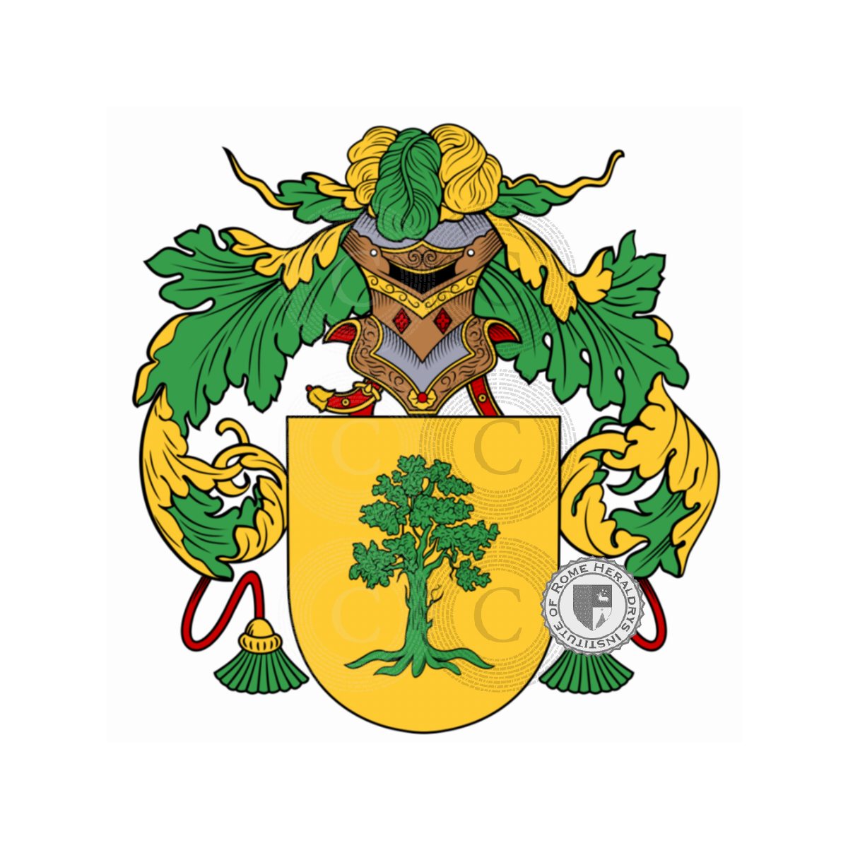 Wappen der FamilieAngela, d'Angela