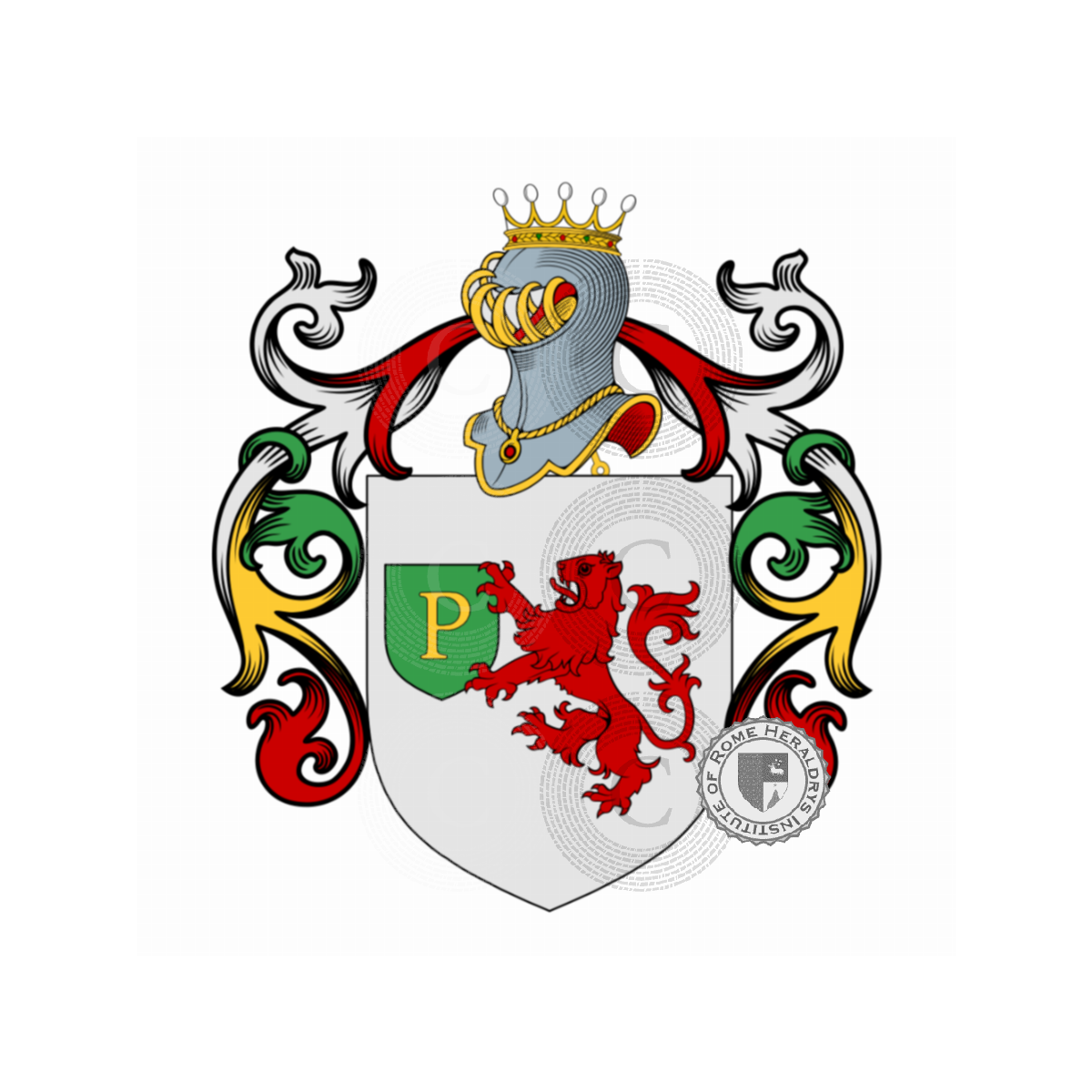 Coat of arms of familyPace, dalla Pace,de Pace,del Pace d'Orso,del Pace Dardi,Pace di Montemaggiore