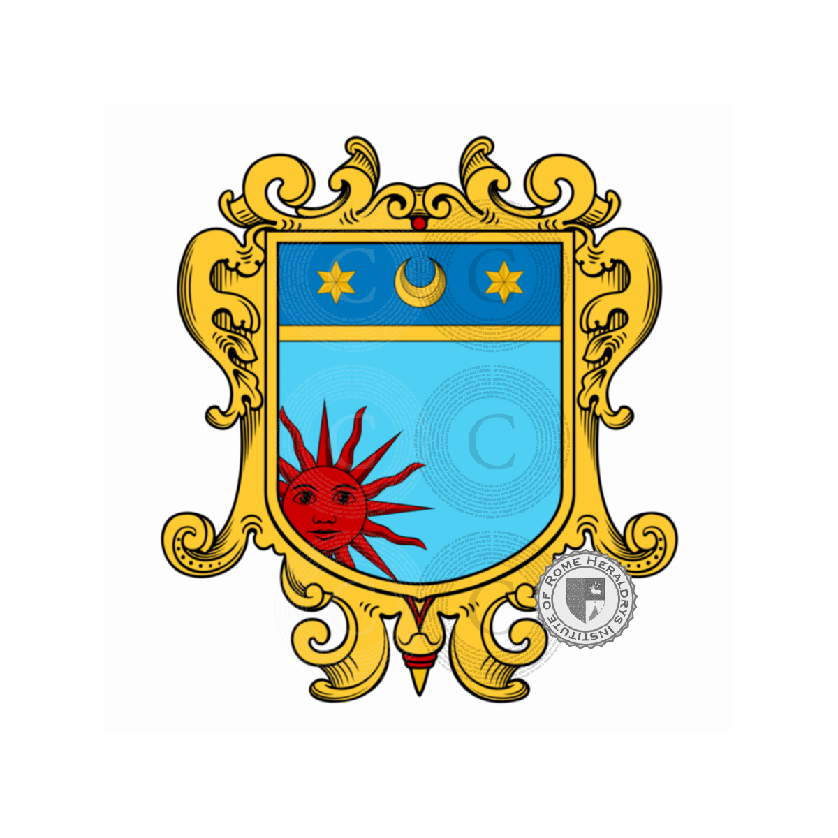 Coat of arms of familyOrtelli