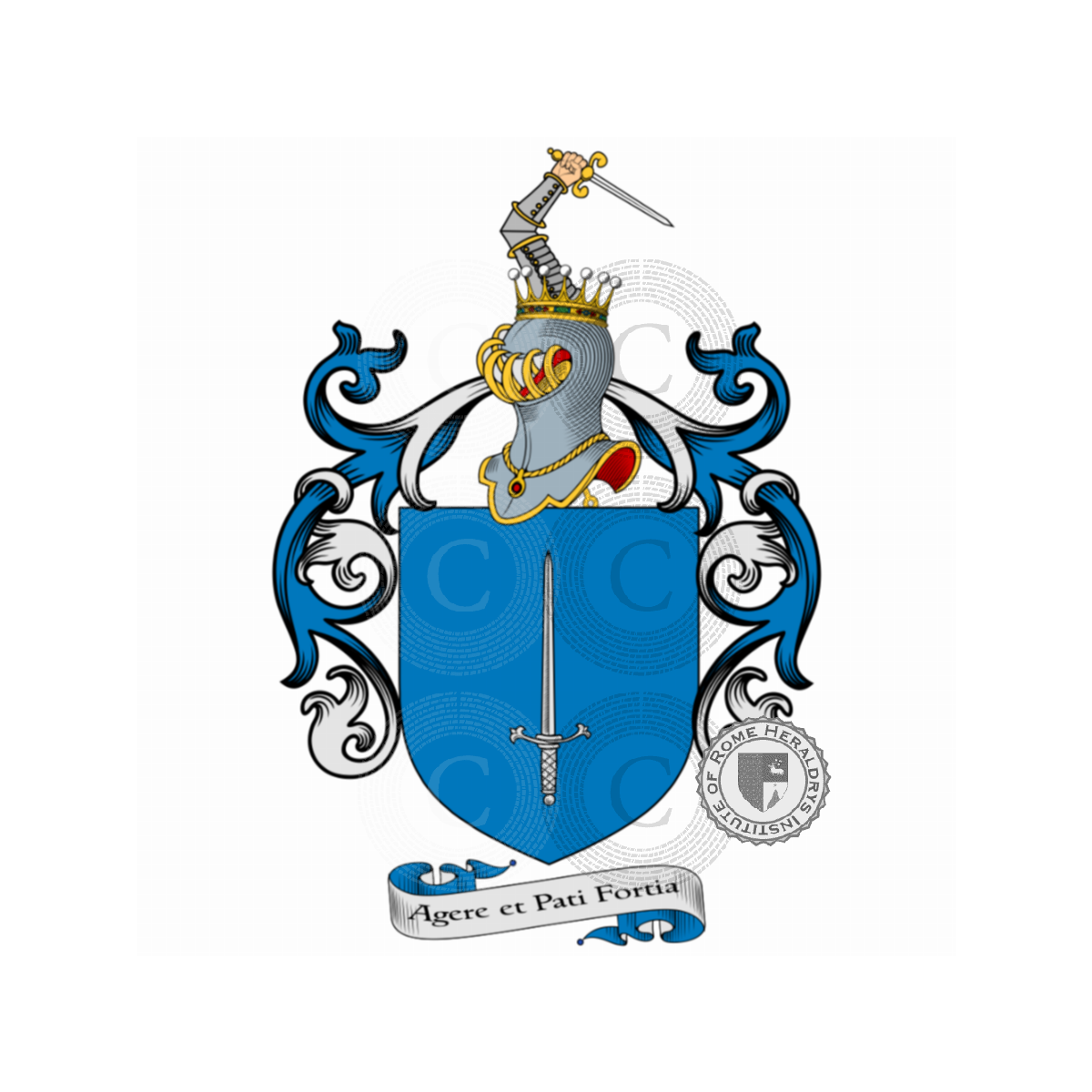 Coat of arms of familyde Rolland