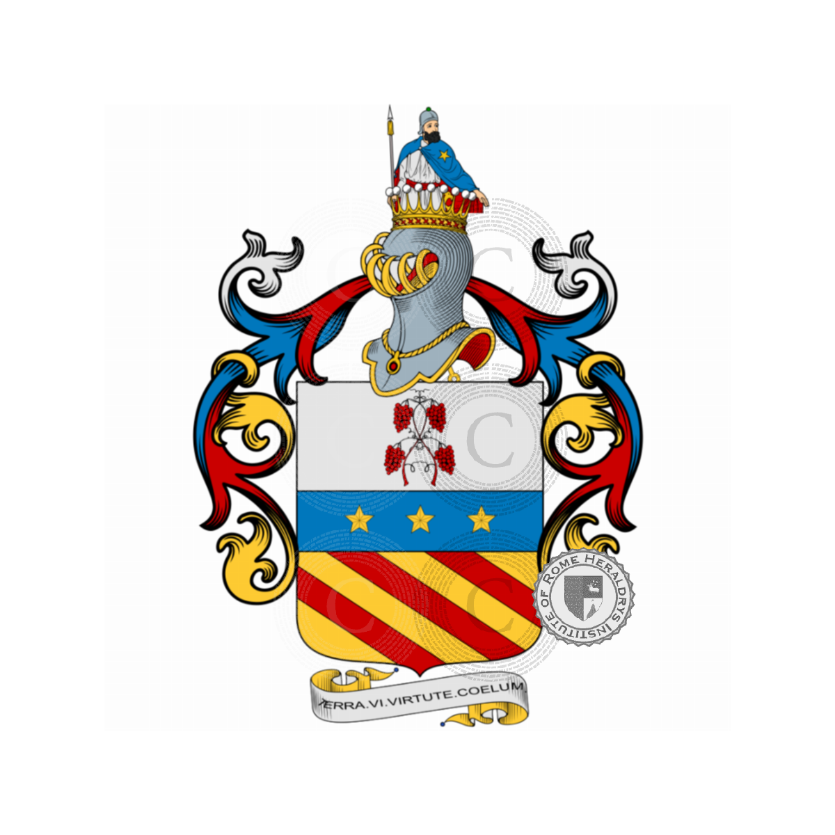 Escudo de la familiaViani, Viana,Viani