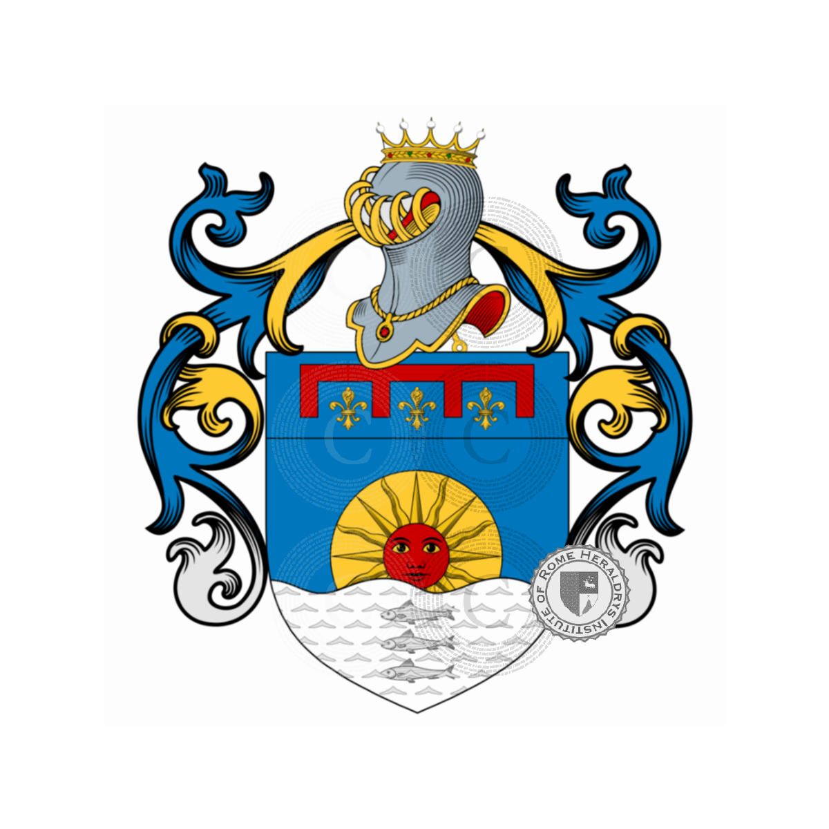 Wappen der FamilieSardelli, Sardella