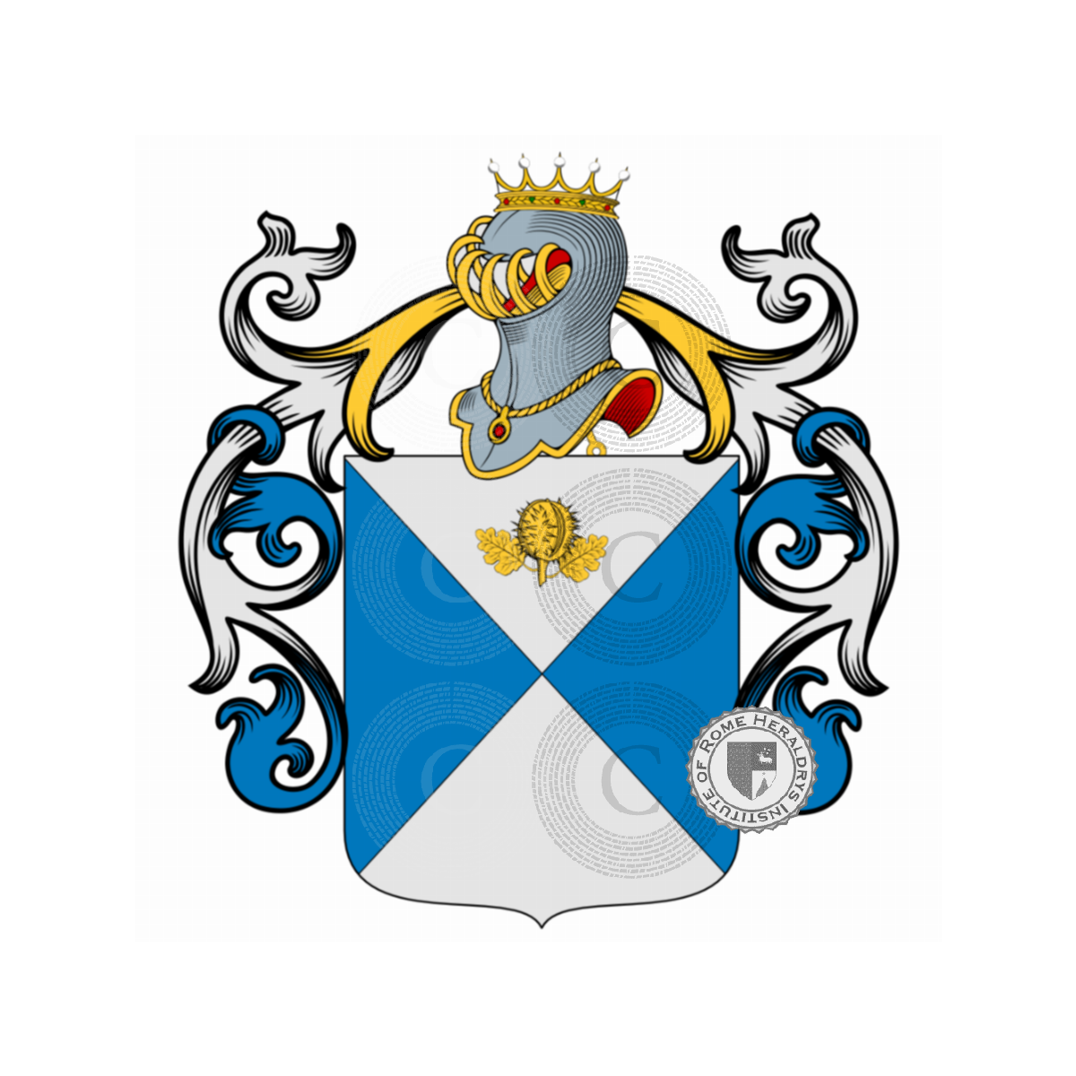 Coat of arms of familyRicci, del Riccio delle Ruote,Riccio,Rizzi,Rizzo