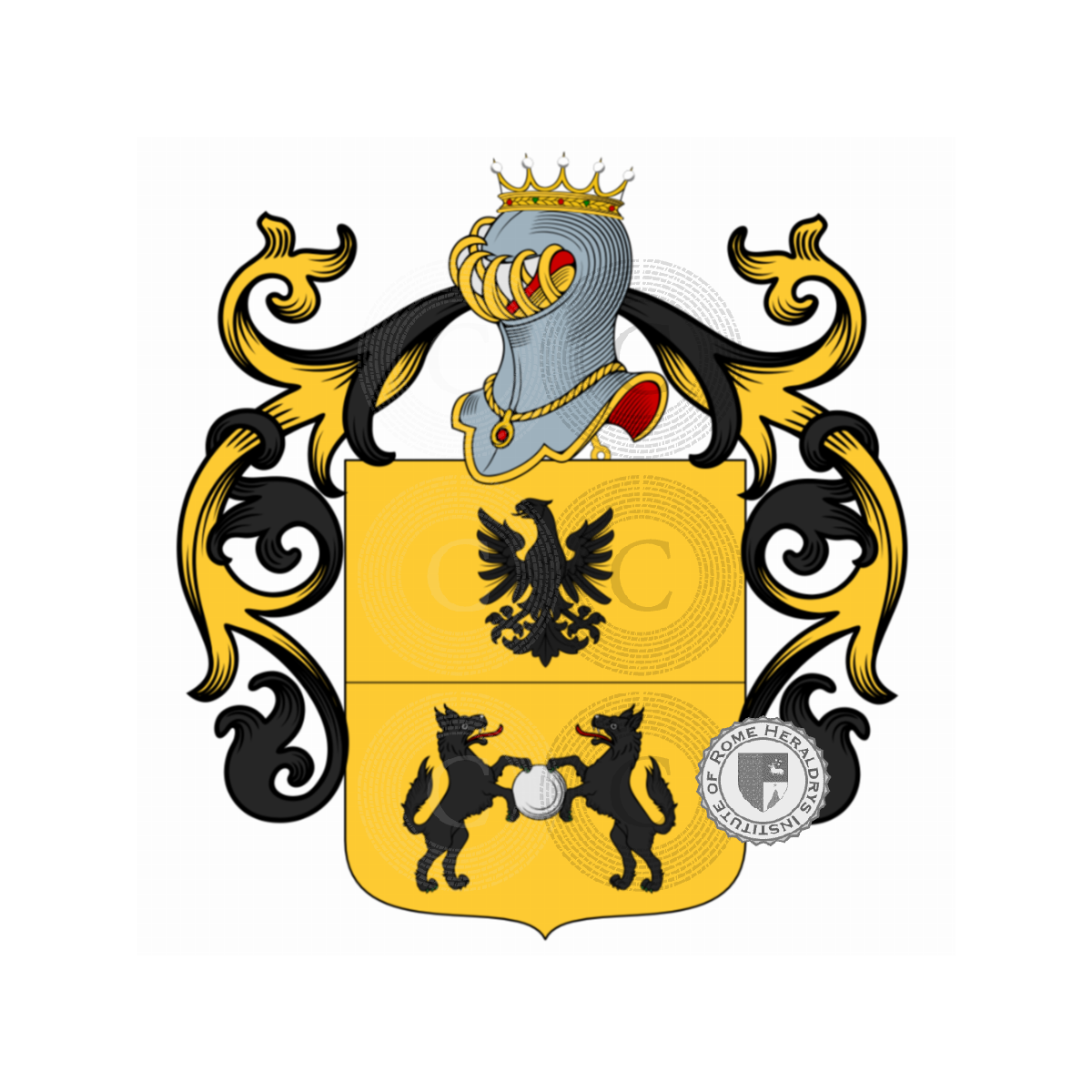 Coat of arms of familyRollo