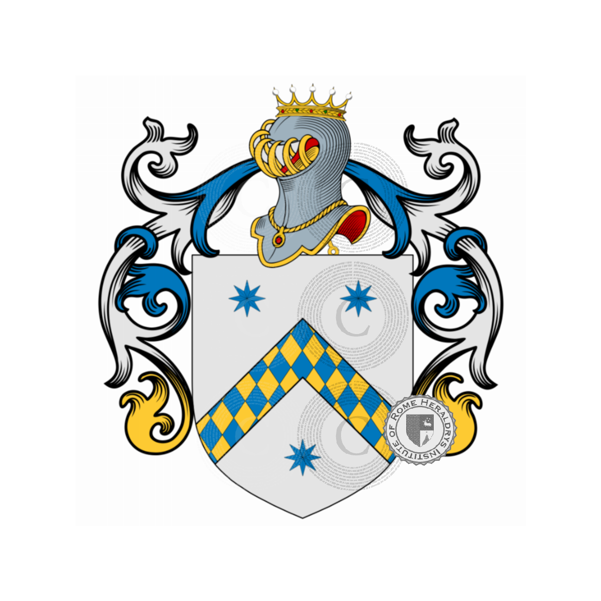 Wappen der FamilieRosace, Rusàcis