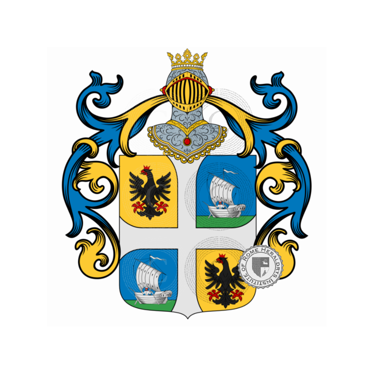 Escudo de la familiaGiovanelli, Giovanelli,Zuanelli