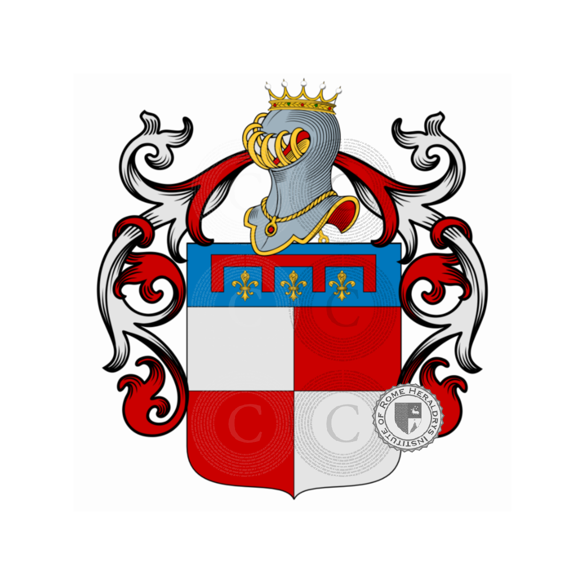 Coat of arms of familyLucchini, Luchini,Luchinus