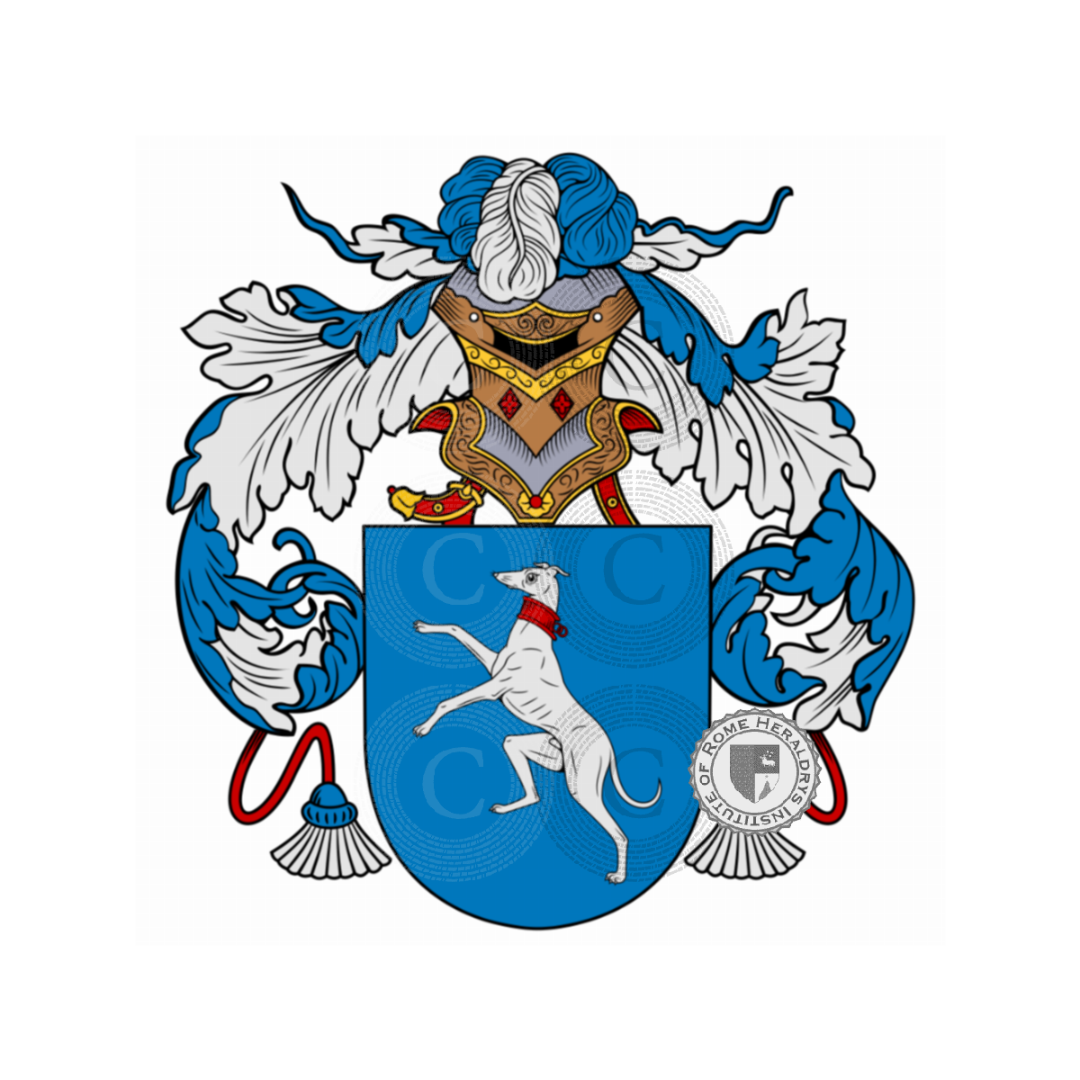 Coat of arms of familyTondo